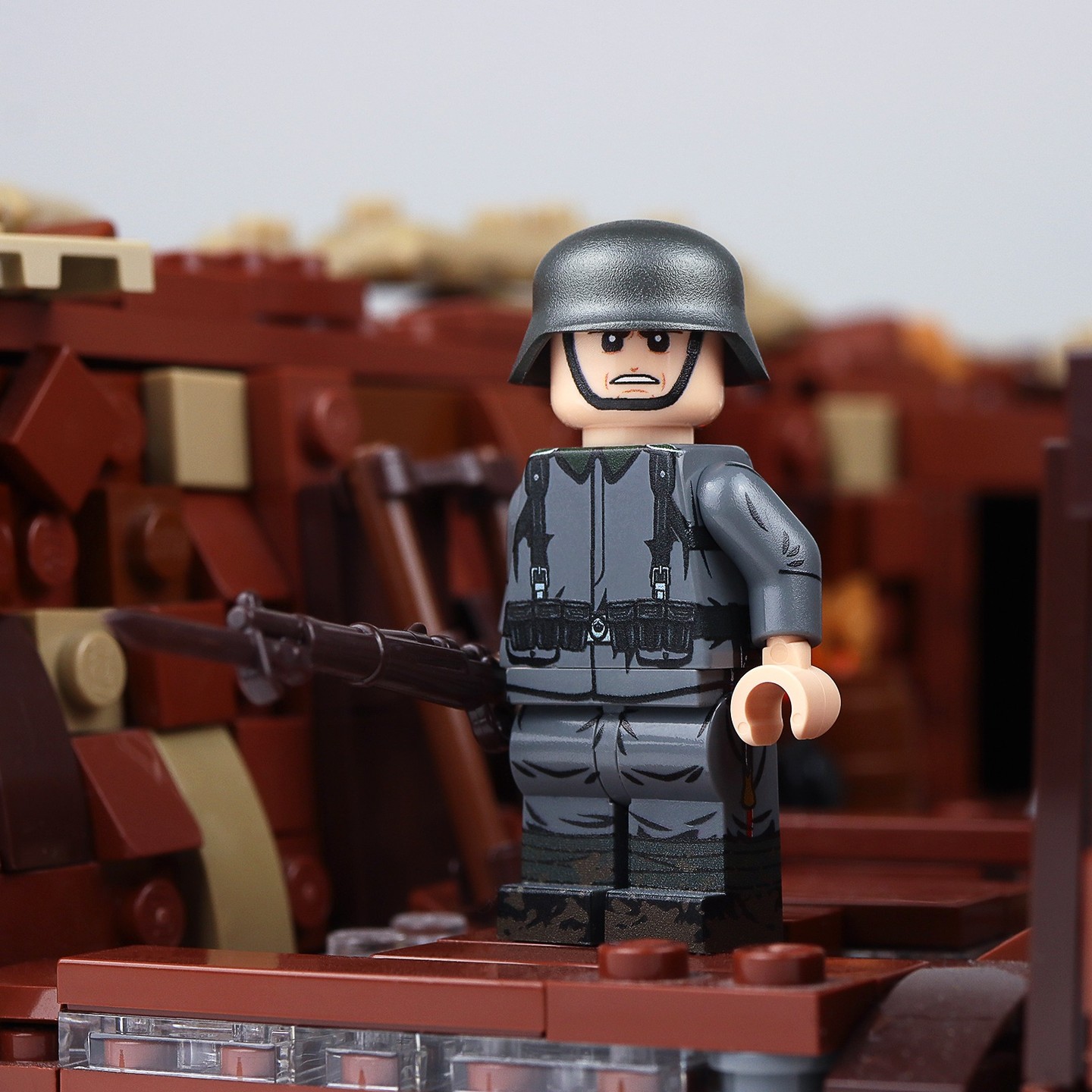 🔥 Looking to strengthen your WW1 forces?
Our WW1 German Soldier (Mid-Late War) is available now and ready to take its place in your collection.
Whether you're building a battlefield MOC, expanding your army, or creating a historical display, this minifigure is a great addition to any WW1 lineup.
🛒 Available now at: www.unitedbricks.com
💬 Which WW1 nation are you reinforcing next?
-
#unitedbricks #lego #minifigures #afol #brickarms #customlego #militaryminifigs #ww1 #brickcommunity