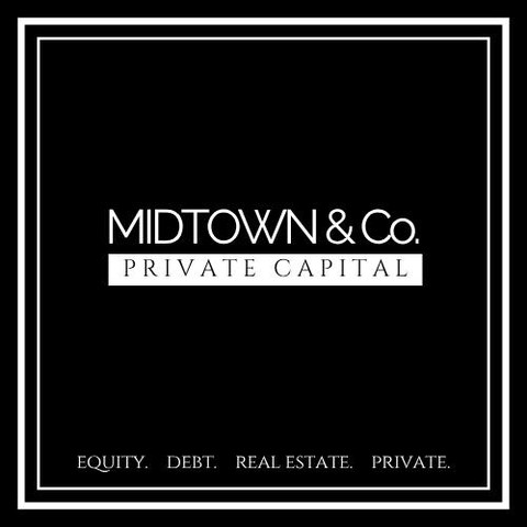 Midtown & Co., the Private Capital arm of the Midtown Family of Companies, will be seeking raises for new Equity and Debt placements in the Real Estate and Corporate arenas. Stay tuned on this platform for new opportunities!