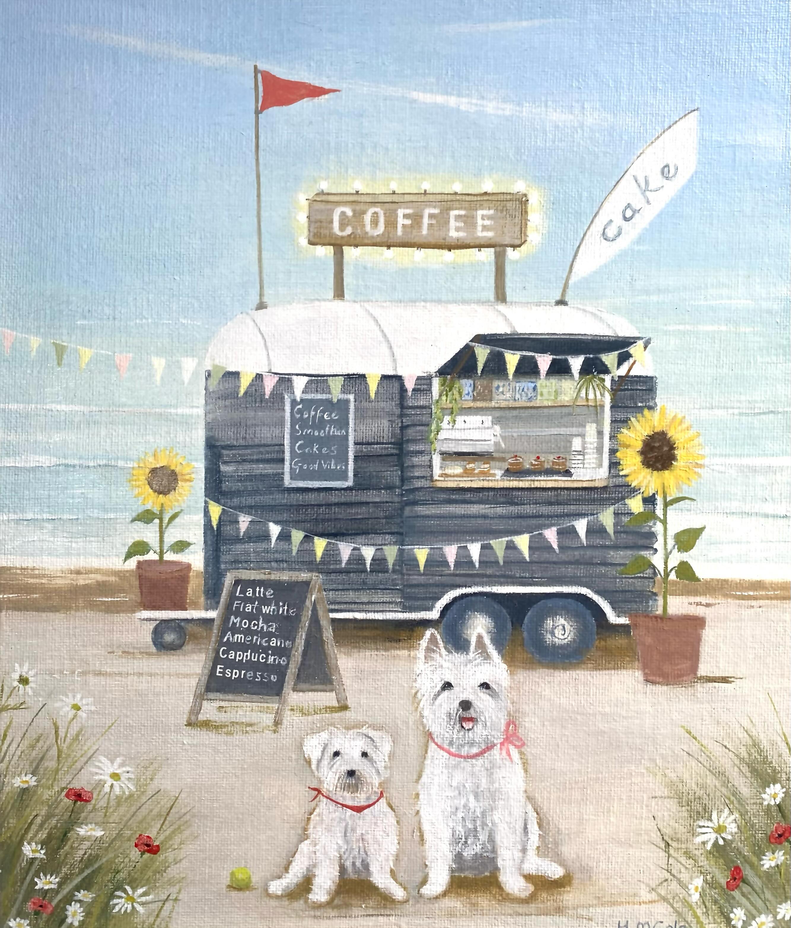 ‘Coffee and Cake’ 😁 with your mate. And by the sea …even better 😍
I was thrilled to sell this one recently from my newsletter. Thank you so much to everyone who has been in touch since it went out.
I did a commission of these two 👆🏻 earlier this year. Buddy and Martha have since popped up in a couple of other paintings, including this one 😁
So pleased they are now heading off to their rightful forever home 🙏🏽 xx
‘Coffee and cake’
10x12” acrylic on canvas
.
.
.
#westies #dogportraitsofinstagram #doglovers #dogsinart #dog