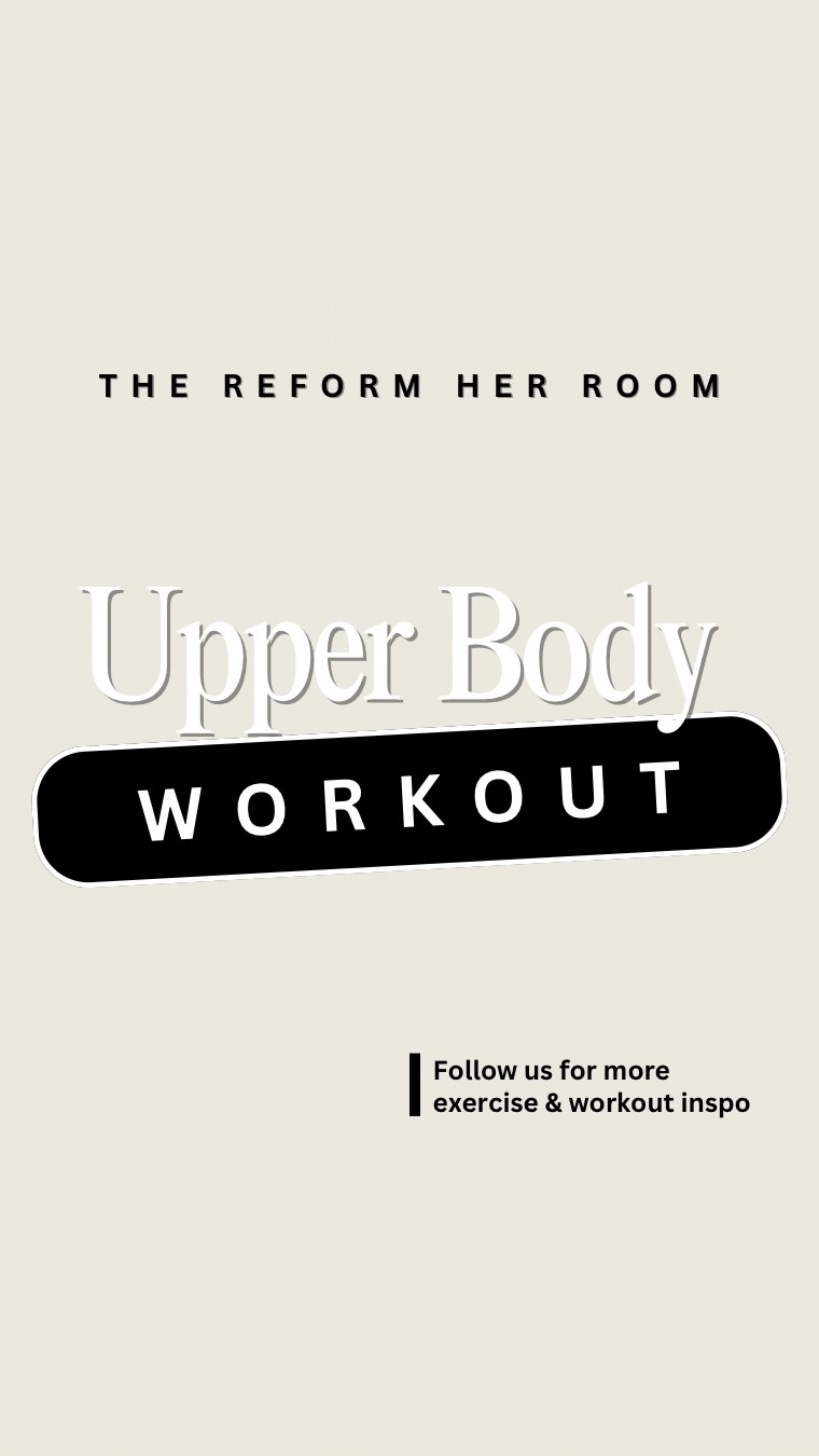 A simple upper-body session that builds strength, stability, and control.
✨ Warm-up (2 rounds)
• 30s Arm Circles
• 30s Plank Shoulder Taps
• 30s Bird Dogs
💪 Strength
• Seated Shoulder Press ×10
• Lat Pulldown ×12
🔥 Finisher (3 rounds)
• Alternating Shoulder Press ×20
• Lateral Raises ×15
Remember: quality reps beat heavy weights every time. Slow it down, stay controlled, and feel every rep.
Save this one for your next upper-body workout!