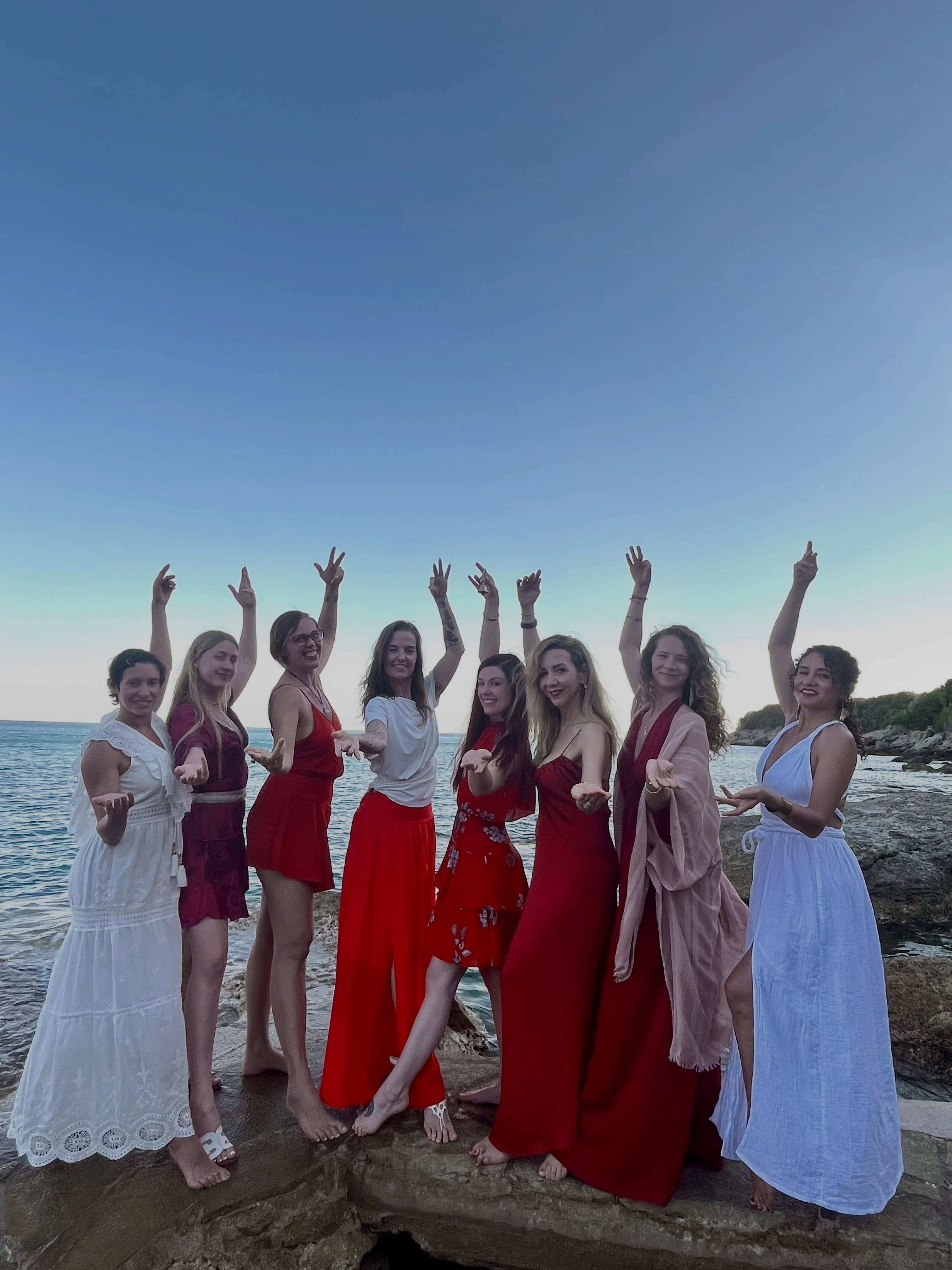 I am basking in the afterglow of the 2nd Cosmic Consort Women’s Retreat here on Crete.
I have a tendency to give my all in my offerings, and while I am tired on the other side, my cup is also overflowing with the love, beauty, prayers, practices, tears and deep belly laughs that were shared with this incredible group of women.
Something truly magical happens when women can shed the layers of expectation, protection, and hustle our society requires of them to rest into the fluid, ecstatic, devotional nature of the feminine body and heart. Amplify this by the shared experience of a circle of women, the elements on full display, and the most delicious meals ever, and viola, our life force is renewed on an essential level.
It is absolutely divine!
I am now on the opposite side of the island with my India pilgrimage colleague and we are dreaming into our next Women’s Pilgrimage to Rajasthan, The Divine Dream Tour, a journey of artistic revelry, divine dances and music, palaces, temples, and holy lakes, bazaars and Bollywood dance parties on our tour bus, and so much more.
If you’ve been waiting to join us applications are open and our early rate will close August 1st.
Link in bio for info and applications.
My Her beauty and bounty continue to overflow ♥️
#womensretreats #thecosmicconsort #cretewomensretreat #awakeningshakti #feminineawakening