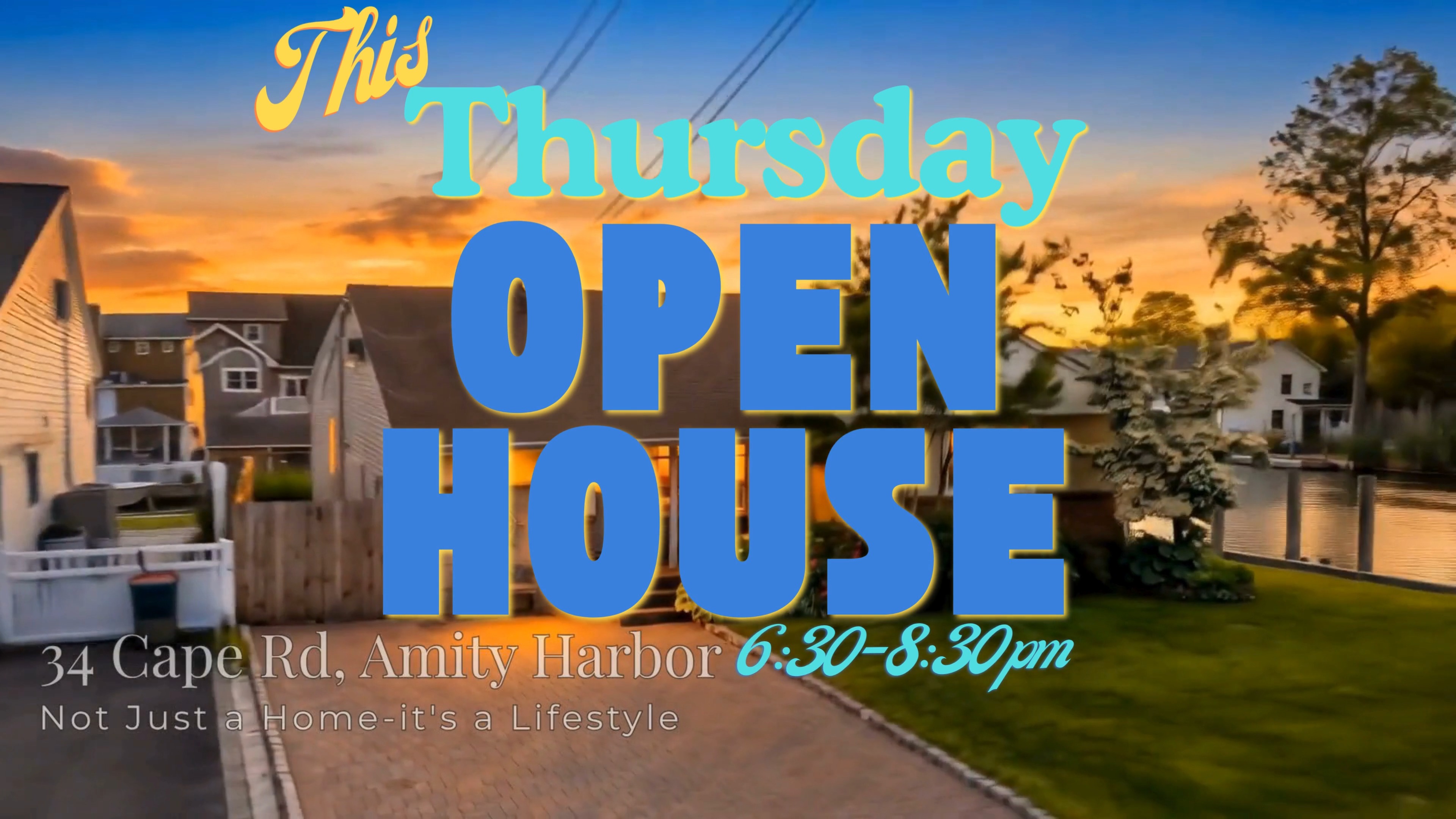 Discover Your Own Slice of Paradise!
Join us this Thursday for our Twilight Open House Event at 34 Cape Rd, Amity Harbor!
Date:Thursday
Time: 6:30 PM - 8:30 PM
Rosie the Realtor- ABOVE BOARD REAL ESTATE "We Get You Moving!" c: 631.365.7444 o:631.264.7700
#TwilightOpenHouse #AmityHarborLiving #DreamHomeJourney #SunsetRealtor #SliceOfParadiseEvent #wegetyoumoving #rosietherealtor @aboveboardrealestate
✨ Experience the breathtaking sunset as you explore this beautiful home, enjoy refreshments, and envision your new life in a serene setting. Don’t miss the chance to find your dream home!
We can’t wait to see you there!