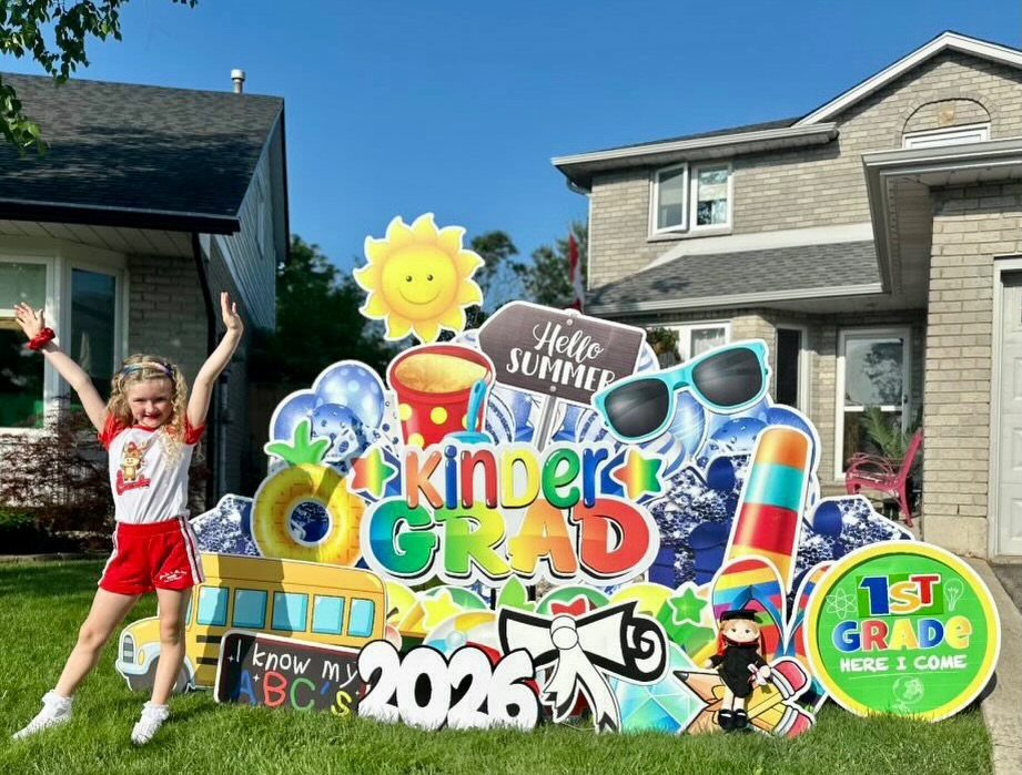 Summertime Vibes!! Yes!! ππβ±οΈπ¦
I love this picβ¦ Thank you for sharing it with me! Congratulations on your graduation! πβ€οΈπ
Have a blast this summer!
www.nadinenoelledesign.com
#summertimevibes #lawnsignrental #hamilton #burlington #nadinenoelledesign