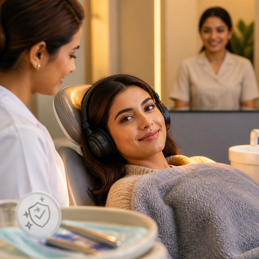 We welcome you like family at Evershine Dental Clinic — from a warm hello at reception to gentle, painless treatment with Dr. Deepali. Our modern sterilisation protocols, cosy patient comfort measures, and heartfelt testimonials from neighbours in Ghatkopar show we put you first. Feeling anxious about a visit? We’ll hold your hand through every step and tailor care to your needs. Link in bio to book a consult at our Sindhu Wadi, Ghatkopar East clinic. How can we make your visit more comfortable today? 🦷❤️🙂 #GhatkoparDental #GentleDentistry #EvershineCare #MumbaiSmiles