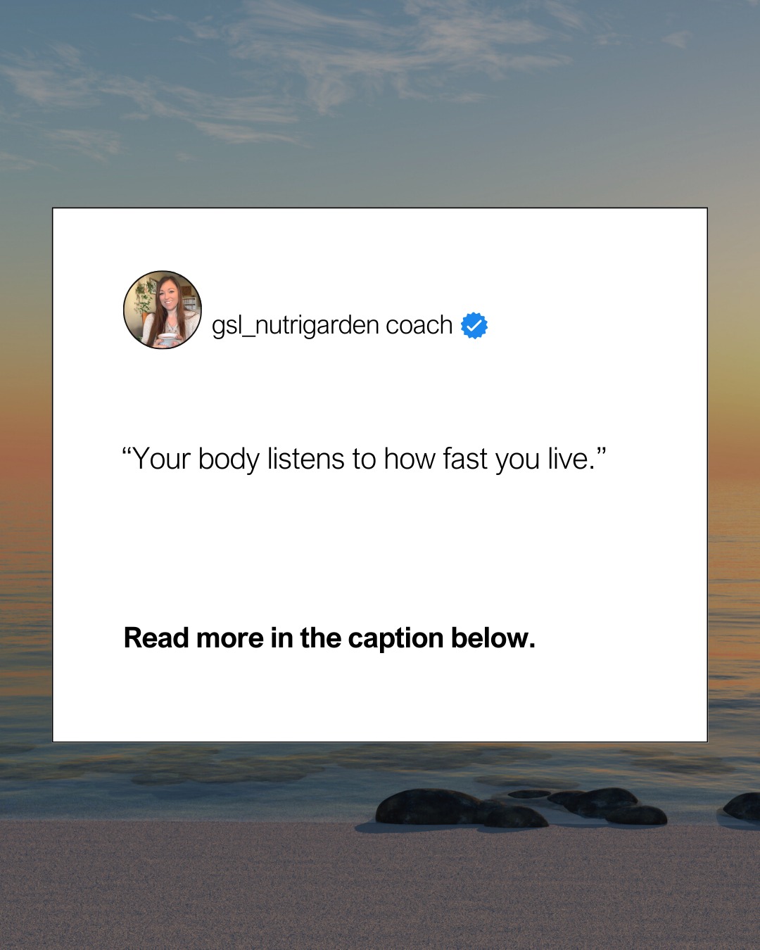 Constant rushing keeps stress hormones elevated ⏱️😣 Slowing down signals safety to the nervous system 🌿 Join the Green Sprout Living community to learn how to live with intention.