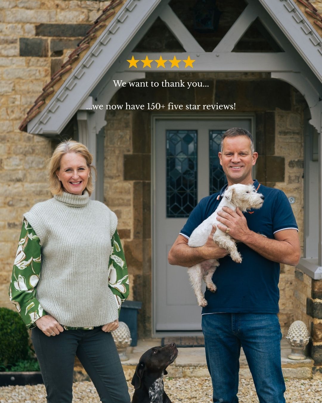 150+ five-star reviews... and it's all thanks to you. 🤍
To everyone who has stayed with us, recommended us, returned to the barns and taken the time to leave such kind reviews, thank you. Your support means the world to us, and we're so grateful to be part of so many special memories.
Here's to welcoming many more guests to Mount Pleasant Barns ✨