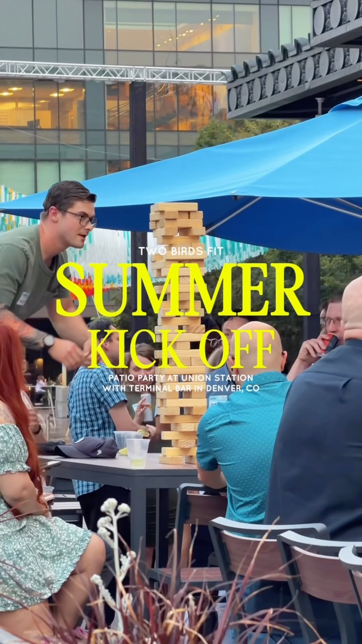230 singles. One iconic Denver patio. One really fun night. 🐦
Our Summer Kickoff Patio Party at Terminal Bar @denverunionstation brought together 230 singles for a laid-back night of meeting new people, making new friends, and maybe doing a little flirting too. 😉
After the event, singles used the Two Birds Fit Wingman web app, resulting in 52 mutual matches (19 Friend + 33 Flirt matches) — and we saw plenty more numbers exchanged throughout the night too.
Huge thanks to everyone who came out, the @titosvodka promo team for the free sips, and the amazing team @terminalbar_denver for the hospitality. Plus DJ @_emeraldwells brought it!
Tag a friend who needs a night like this in their life and grab your tickets to our upcoming events at the link in bio @twobirdsfit
The rest of the summer is looking really good. 🐦