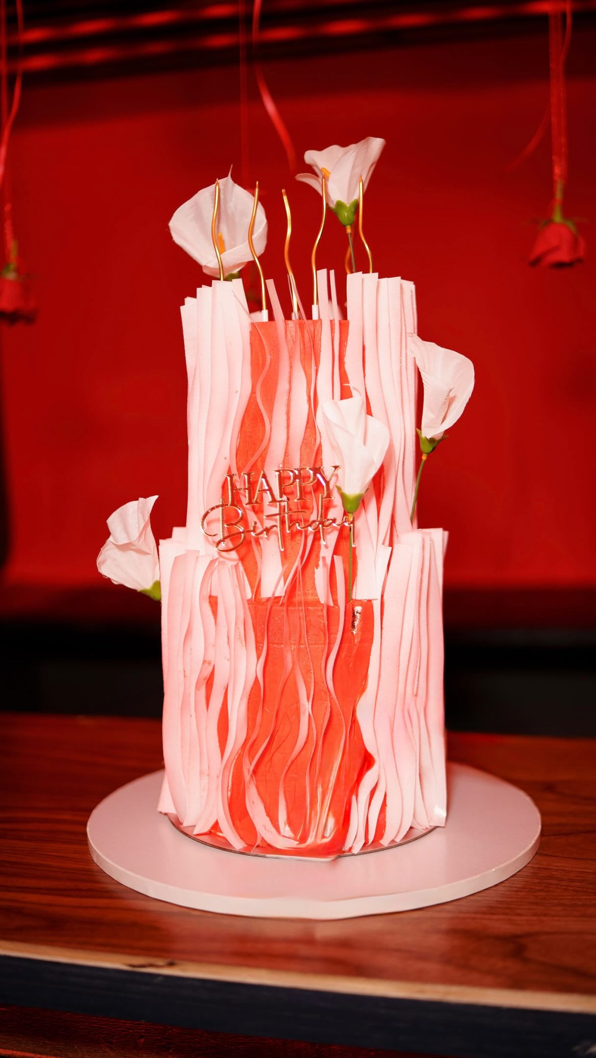 My birthday cake was the STAR of the show βοΈβ€οΈ #MandyandMartinis #OneLastToastToMy20s
