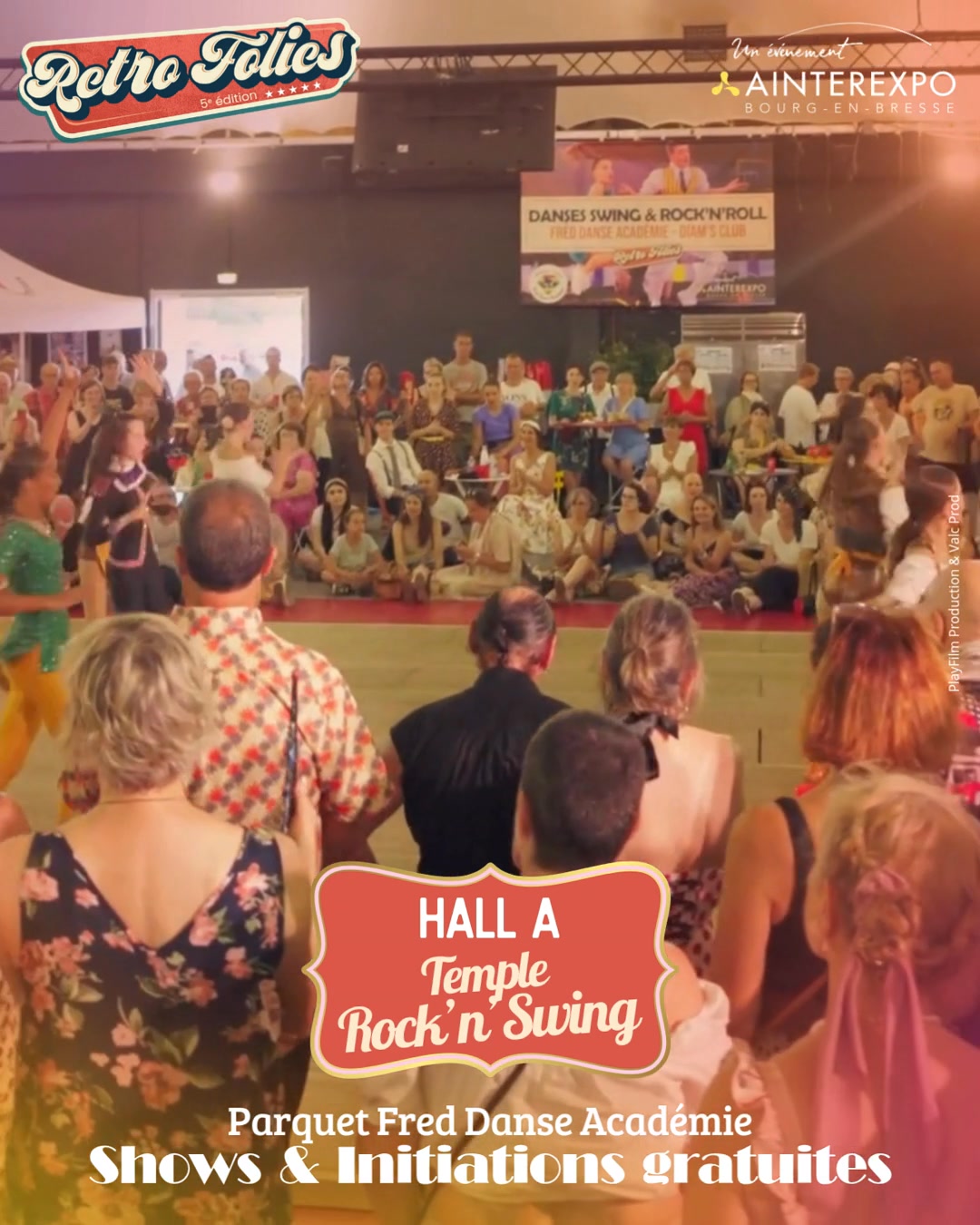 💃🕺 Pendant tout le week-end de Retro Folies, la piste de danse du Hall A va vibrer au rythme du swing, du lindy hop, du boogie et du rock’n’roll avec @freddanseacademie @diamsclub
Au programme :
🎷 Lindy Hop
🎶 Jazz Root & Charleston
🪩 Rock ‘n Swing
⚡ Boogie Woogie
🎺 Swing Savoy
🎬 Shim Sham géant pour tous
✨ Débutants, passionnés ou simples curieux : venez participer aux initiations gratuites tout au long du week-end et apprendre les pas mythiques qui faisaient vibrer les années 30 à 60.
🎭 Ne manquez pas le grand ROCK’N SWING SHOW du samedi soir et du dimanche après-midi, véritable spectacle vivant mêlant élégance, énergie et performances acrobatiques.
📍 Samedi 27 et Dimanche 28 juin| Hall A
Ainterexpo, Bourg-en-Bresse
Vidéo : @playfilmprod & @valc_prod | Photo : Photoclubbressan
#RetroFolies #Swing #LindyHop #BoogieWoogie #Charleston #RocknRoll #DanseRetro #FestivalRetro #VintageVibes #DanceFloor #BourgenBresse