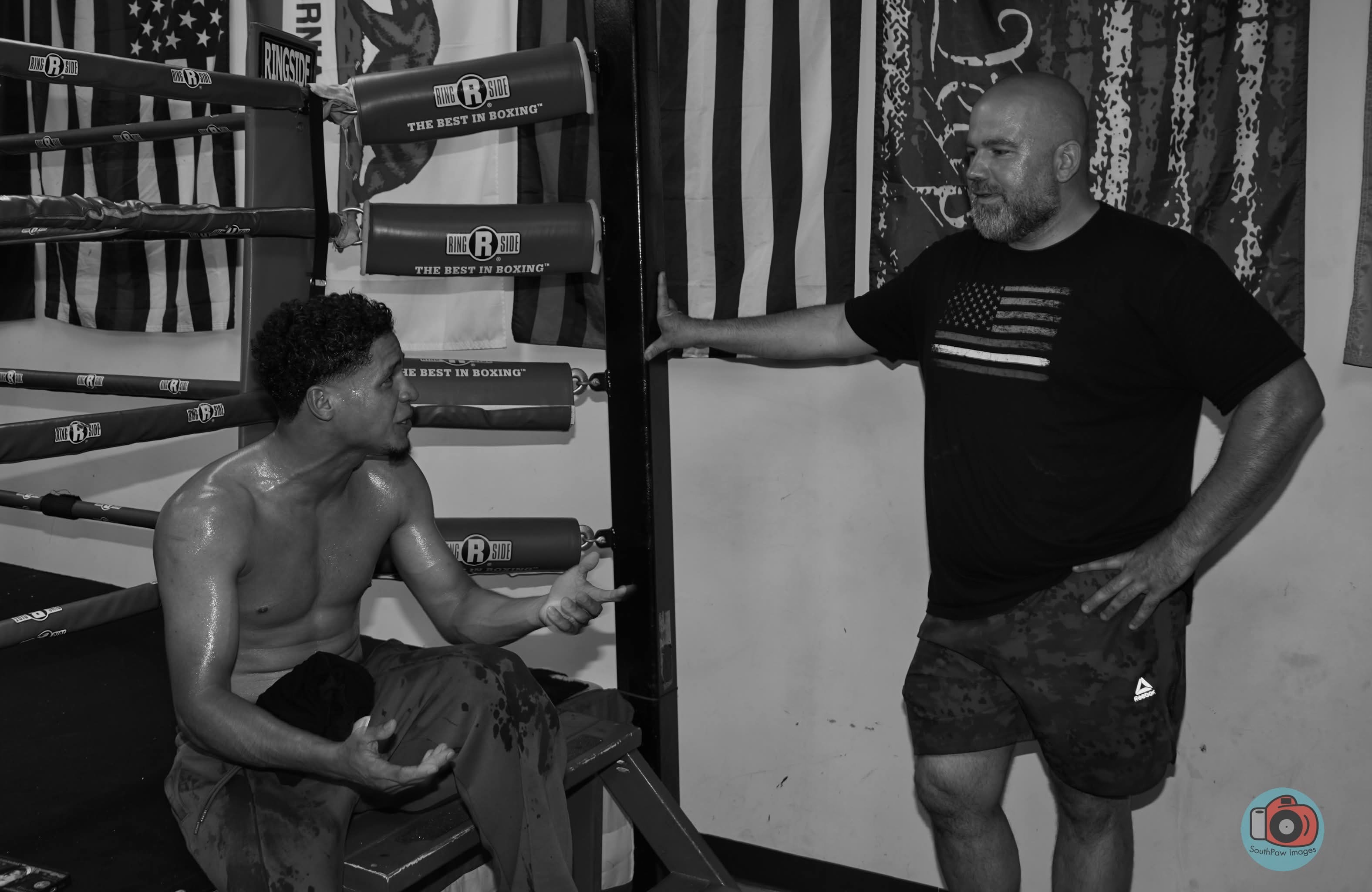 Post sparring conversation with @molinaluisacolon
📸 by @_southpaw99
