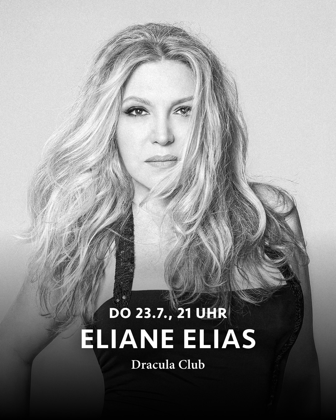 @elianeeliasofficial @festivaldajazz @stmoritz July 23, 2026 at the Dracula Club.
Info and tickets
www.festivaldajazz.ch