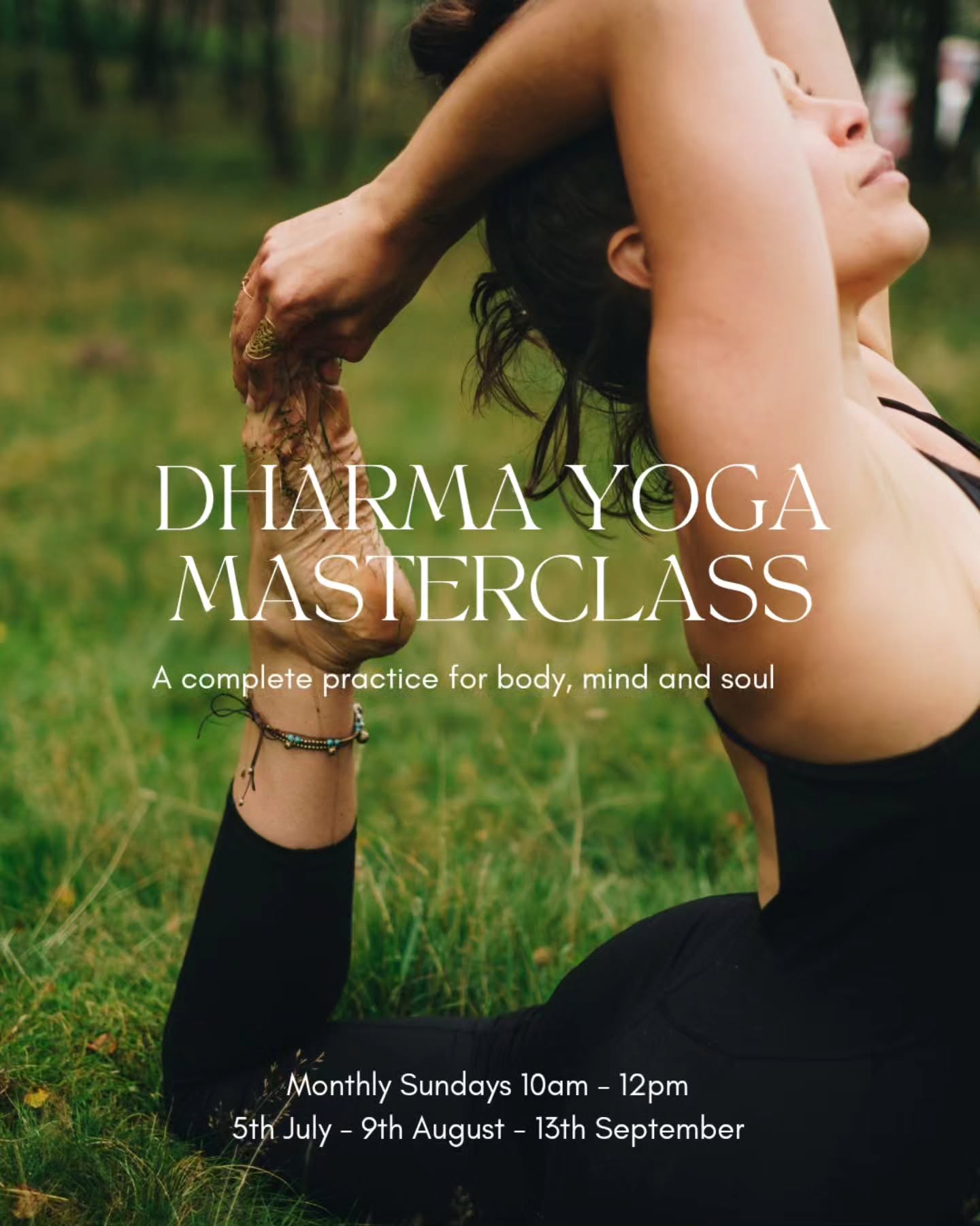 For the first time, Eddie and I are teaching our Dharma Yoga Masterclasses together... with occasional assistance from our newest little yogi, Maya. 🕉️🤍
These are classes we've wanted to offer for a long time.
An opportunity to slow down, stay a little longer, ask questions, play, explore and practise without watching the clock.
Inspired by the teachings of our teacher, Sri Dharma Mittra, we'll share a complete Dharma Yoga practice, weaving together mantra, pranayama, meditation and traditional Hatha Yoga. We'll have time to refine familiar postures, workshop more challenging asanas and explore parts of the practice that simply don't fit into a regular weekly class.
Whether you're a yoga teacher looking to reconnect with your own practice, or a student wanting to deepen your understanding of yoga, we'd love to welcome you.
🕉️ Sundays • 10am–12pm
5 July • 9 August • 13 September
More time. Deeper practice. New explorations.
What could unfold if you gave yourself two uninterrupted hours simply to practise?
#DharmaYoga #SriDharmaMittra #HathaYoga #YogaOxfordshire #TempleOfYoga