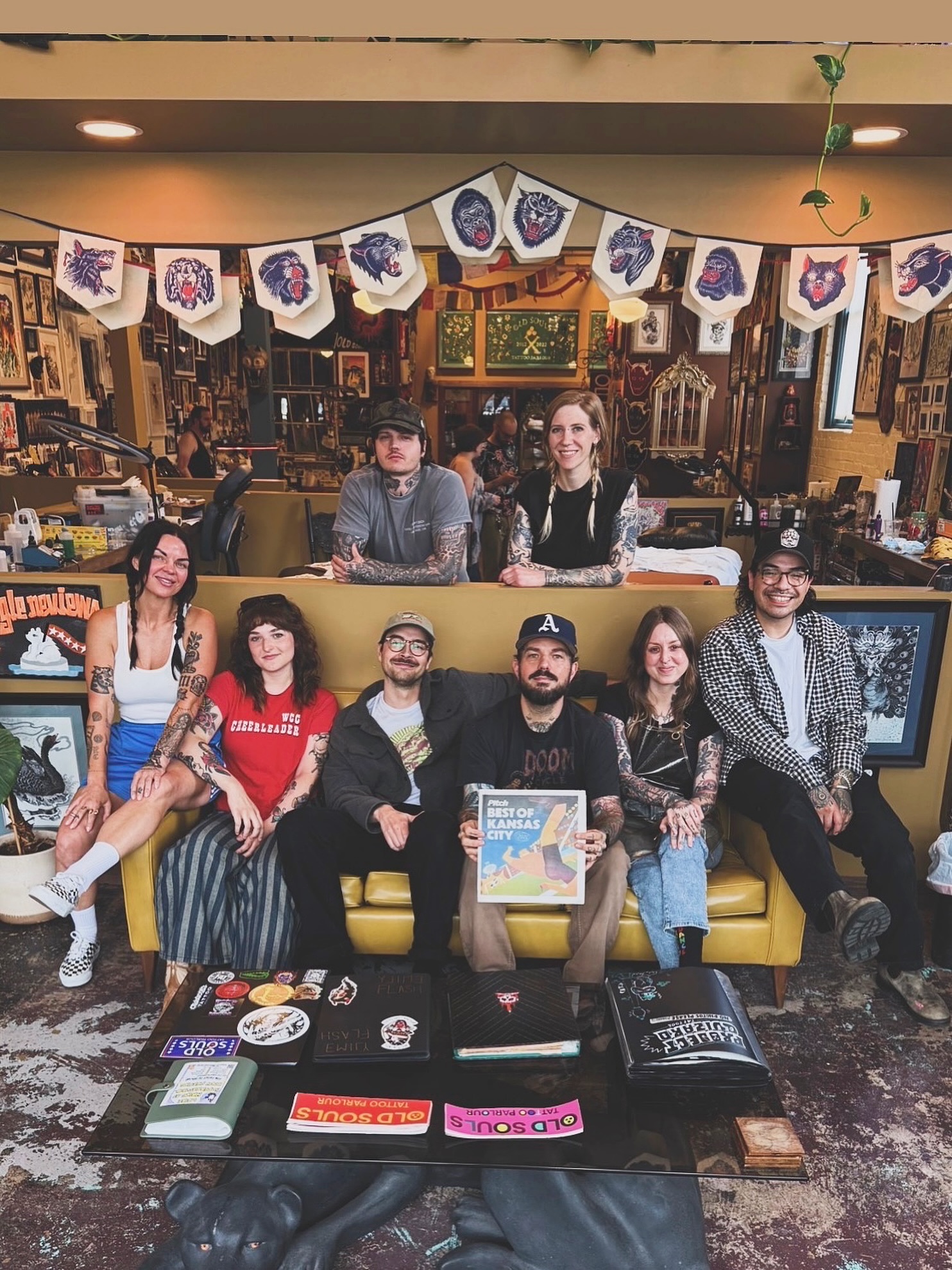 We’re excited and honored to share that we’ve been voted BEST tattoo parlour in Kansas City! What a wonderful surprise!
To everyone who took the time to vote, to all of our amazing clients, to anyone who has stopped in to visit the new shop or helped spread the word, and to the great community that we have here in Columbus Park—we can’t thank you all enough. We know we can’t do what we do best, without you and your support.
Please come visit us in our new home and help us celebrate such a wonderful acknowledgment. Thank you to @thepitchkc and thank you Kansas City! 💛