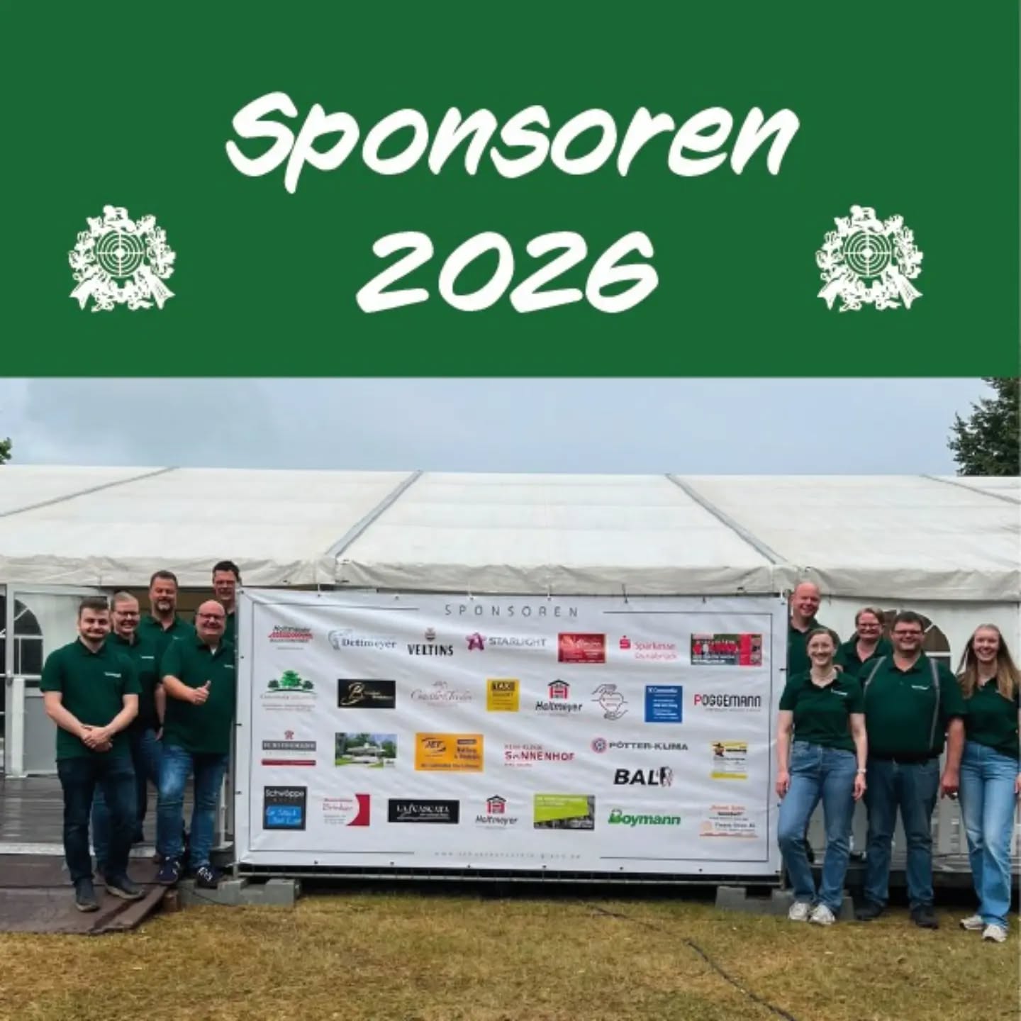 Wir sagen Dankeschön!
Und zwar an dieser Stelle erst einmal für unsere diesjährigen Sponsoren. 🫶🏼🥳
Ohne euch wäre so manches nicht möglich, deshalb wollen wir euch an dieser Stelle schonmal danken, bevor wir dann heute so richtig mit unserem Kinderschützenfest starten.
Wir sehen uns dann auf'm Platz! ☀️
#schützenfest #sponsoren #grün #schützenfestfeiern #feiern