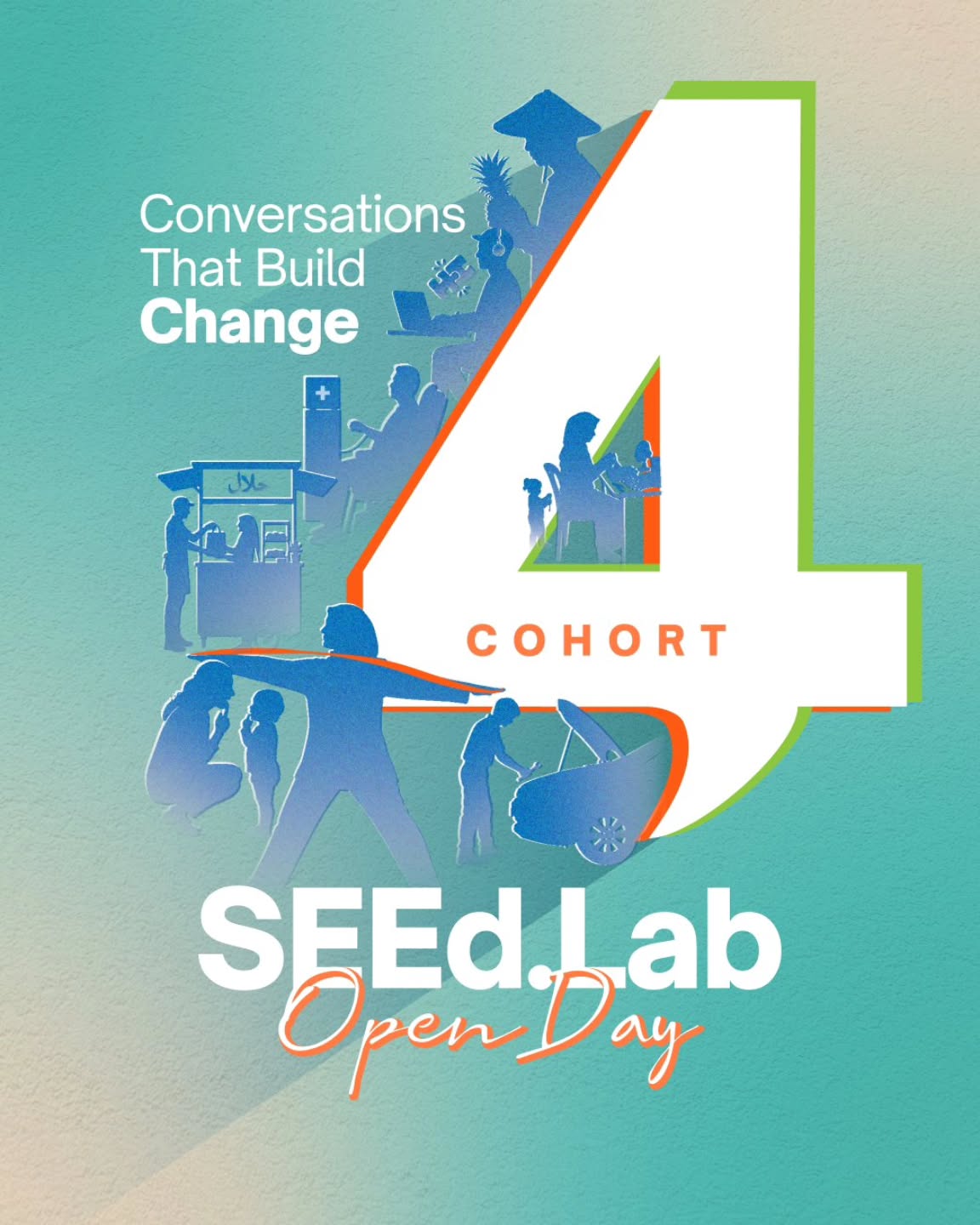 What happens when conversations are Built 4 Impact?
You'll find out very soon!
Eight SEEd.Lab social enterprises are getting ready to share the stories behind their change.
Stay tuned.
#SeedlabCohort4 #Seedlab