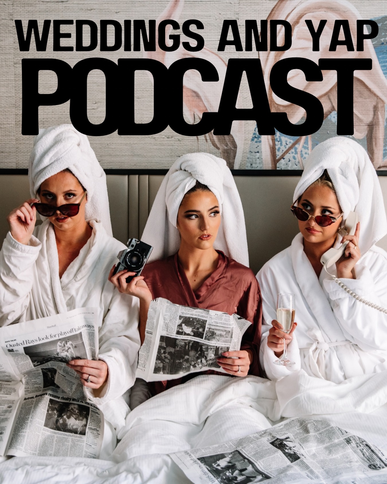 WEDDINGS & YAP PODCAST LIVE NOW 📷📰
LINK IN BIO.
In episode one, I interviewed my sister Kat. In this segment we cover our road to Honeybee Memory, a few stories,
weddings icks, our joys in the industry, and a few laughs.
“Weddings & Yap” can be found on our Youtube channel and Spotify! #weddingpodcast #weddingsandyap #weddingphotographers #engagedlife newlyengaged
Weddings and Yap is a podcast where wedding vendors and couples are interviewed to share their experiences.