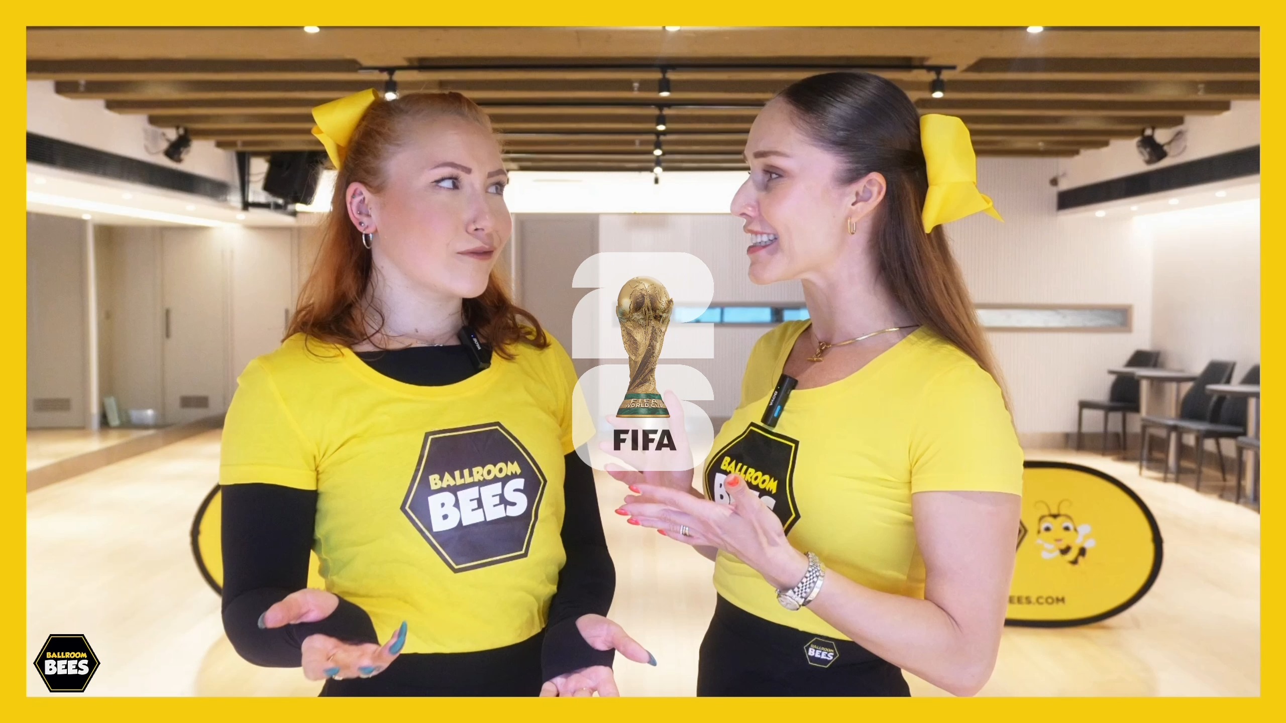 We have a brand-new BallroomBees dance-along drops today, and it is pure energy! Miss Natasha is bringing the World Cup vibes straight to your screen with a brand-new BallroomBees dance-along to Shakira's Dai Dai! ⚽️🐝
Grab your dancing shoes, clear some space in the living room, and get ready to shake it with Miss Natasha!
#BallroomBees #BallroomBeesTV