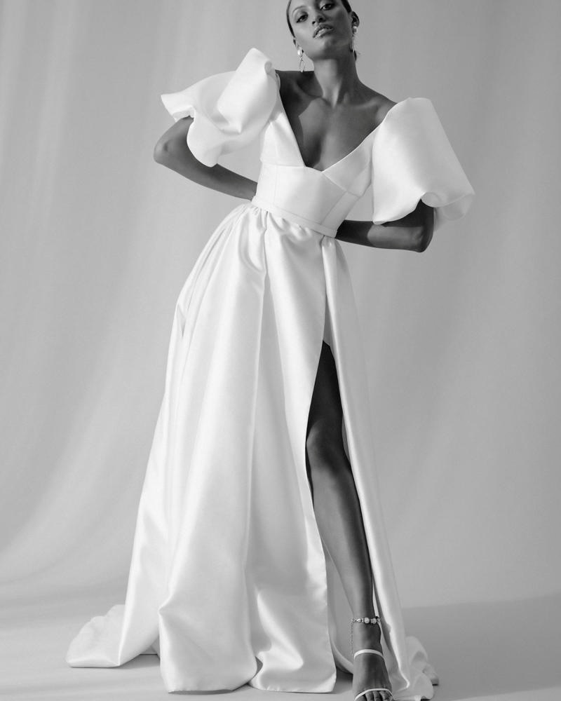If you are the bride that finds themself saying “I wish I could have that skirt on this dress” or “if only this gown had those sleeves” then @kwhbridal design your gown range is the perfect solution for you. Mix and match elements we pull together so you can try on your vision and make sure it was right before ordering the complete gown made for you!