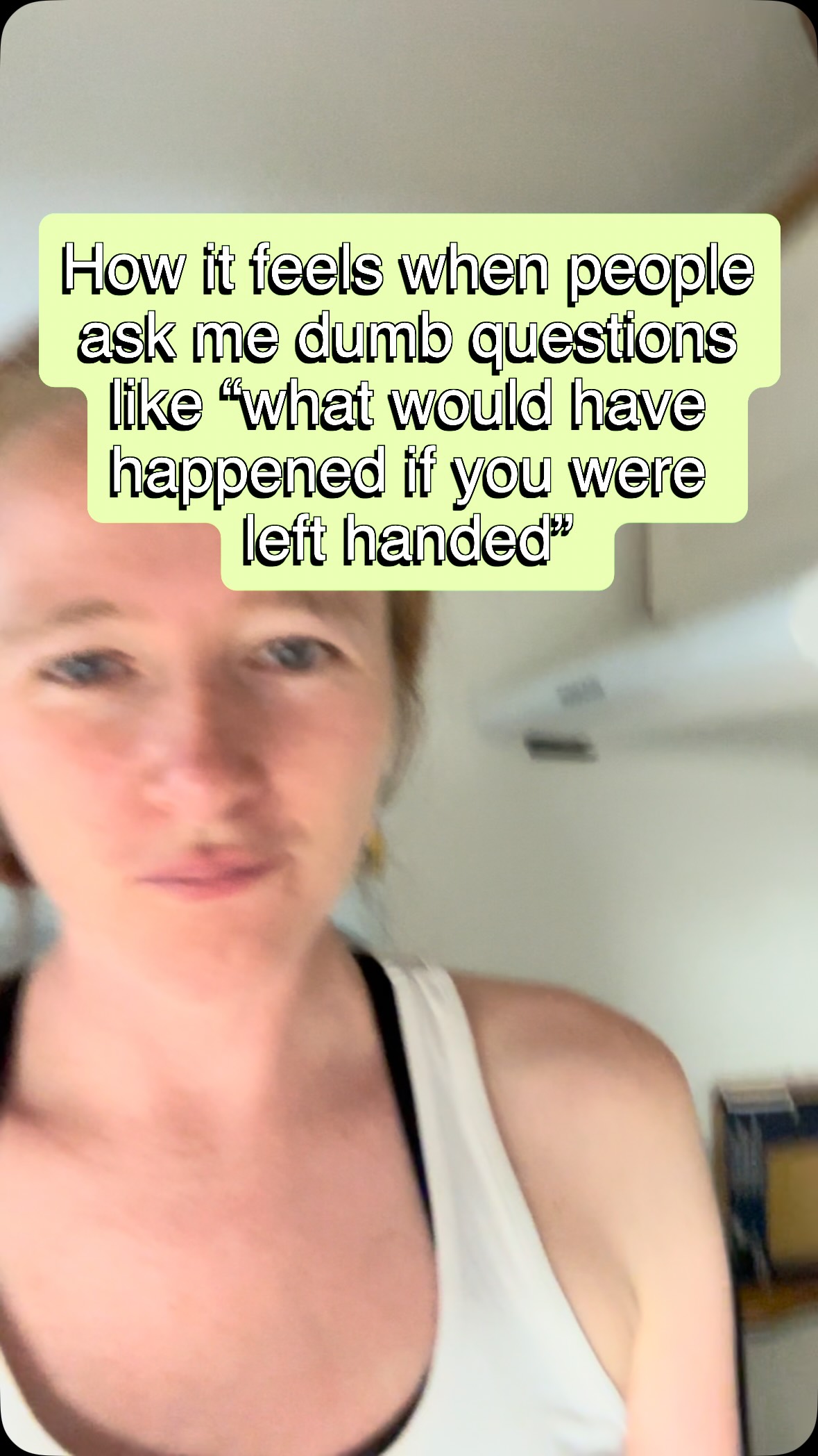 Please thinking before asking questions like these to someone with a limb difference because it makes you look silly and makes us feel like shit!
Are you right or left handed?
What would have happened if you were left handed?
How does it feel to have one hand?
How exactly would you like me to answer because after 33 years my response is always 🙄
Use a bit of common sense, we don’t know and honestly we don’t care. These questions come from people who are triggered by our disability. In my experience it comes from a deep sense of insecurity from those who look at us and think how do they deal with it.
We manage, and actually we just get on with it. No it’s not easy but what else would you like us to do ? Be locked up in a cage?
If you feel the need to bring someone’s disability up in every conversation it really says more about you than the disability.
#disabilityawareness #limbdifferenceawareness #limbdifferences