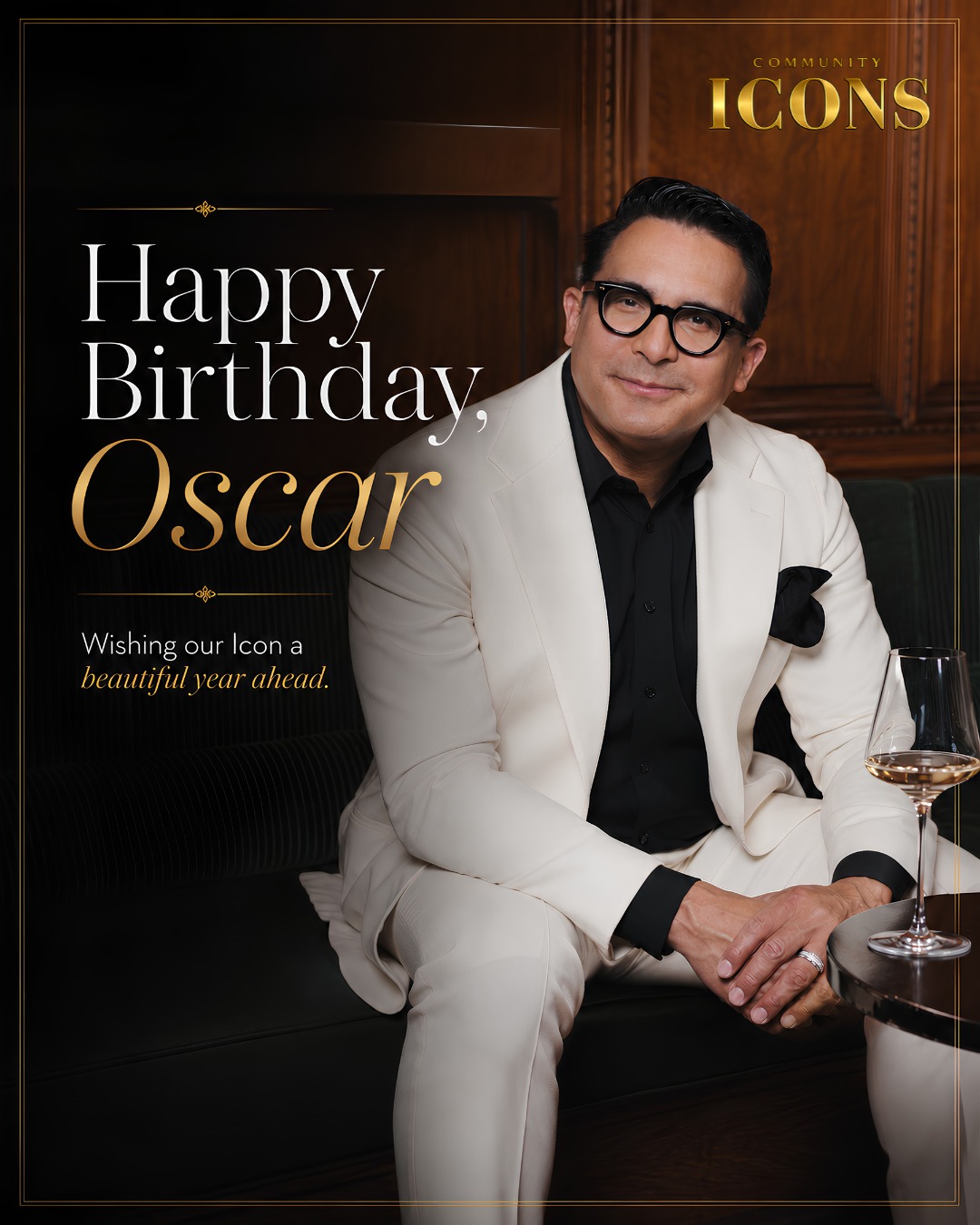 Today, we celebrate our Icon, Oscar, with gratitude and admiration.
Wishing you a beautiful birthday and a year ahead filled with joy, purpose, and continued impact.
Happy Birthday, Oscar. ✨
