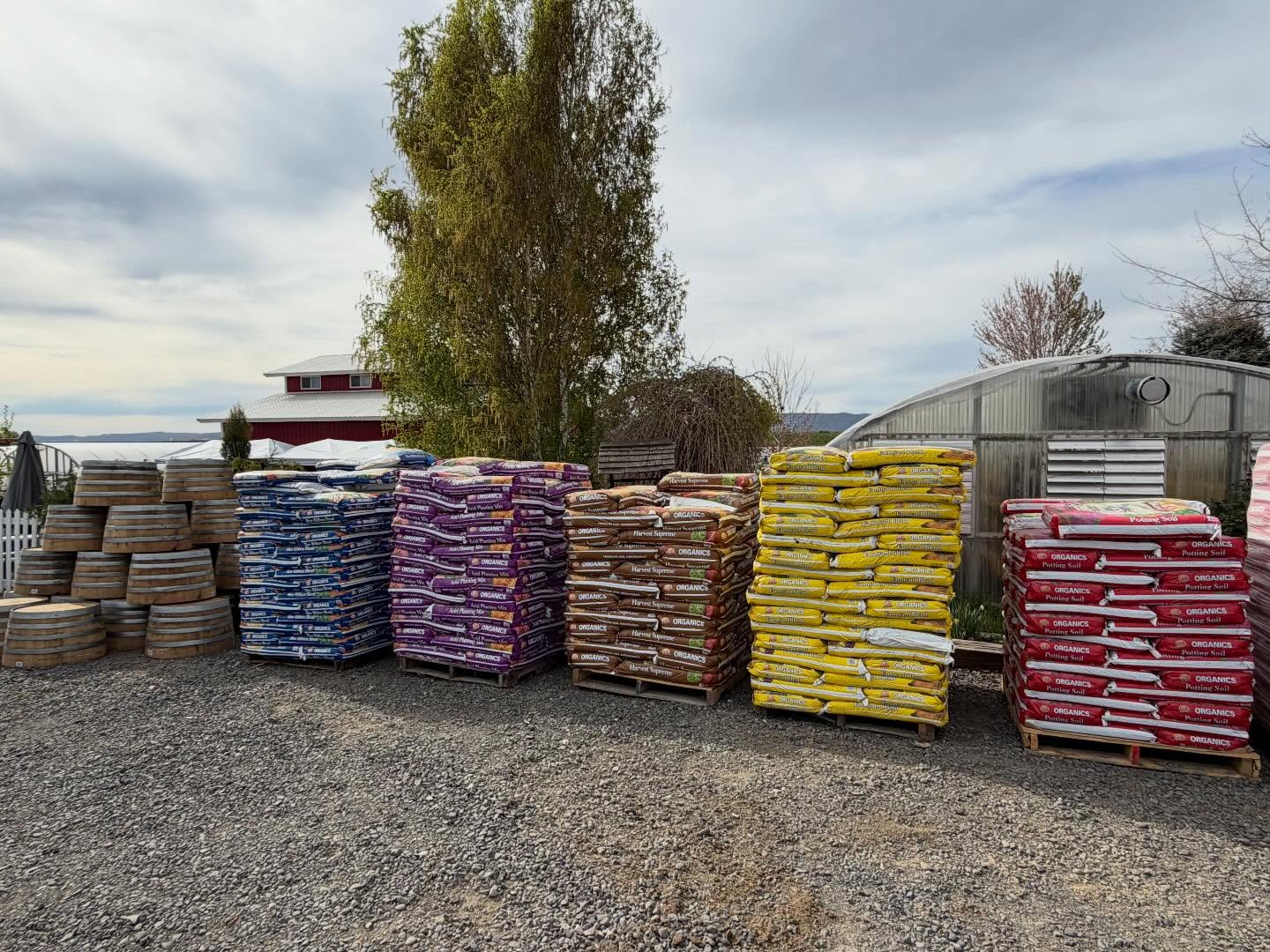 🌱 Soil is restocked and ready to roll!
Our full line of G&B Organics soils are in stock, from potting mix, harvest blends, soil conditioners, and more!
👉 Grab what you need for your garden beds, containers, and amending existing ground for planting.