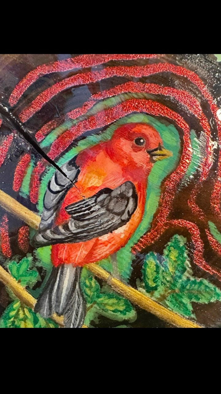 Painting birds has become an important part of my artistic journey and my brand. The more I paint them, the more I’m amazed by their incredible beauty and endless variety.
This original bird is hand painted on wood and finished with a protective layer of resin, ready to hang on your wall and bring a touch of nature into your home.
If you have any questions or are interested in this piece, send me a DM, I will be happy to tell you more about it. @momodead @catandsheep.dolls
#BirdArt #OriginalPainting #WoodArt #NatureInspired #HandmadeArt
