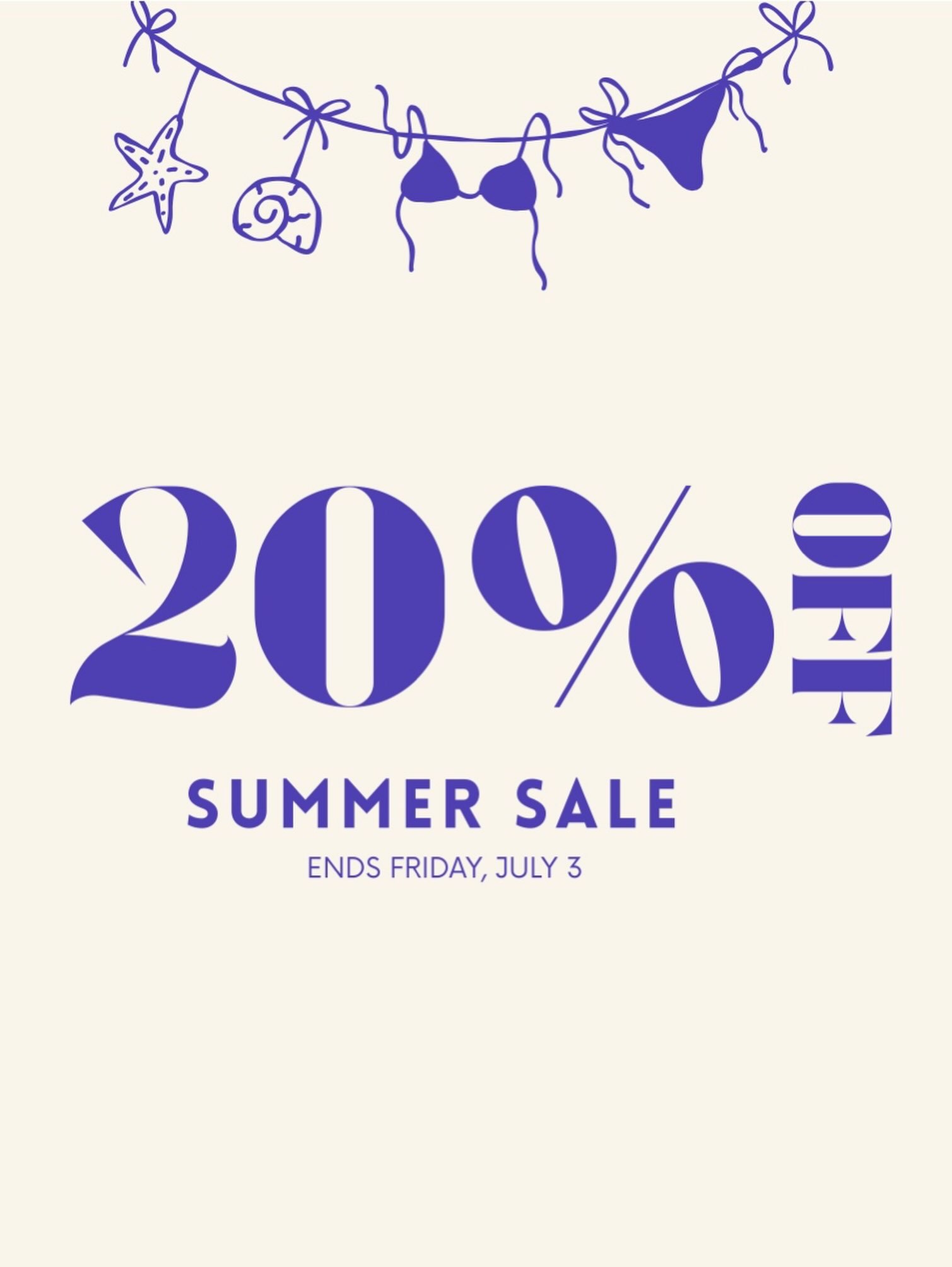 Last day of SUMMER SALE!✨
