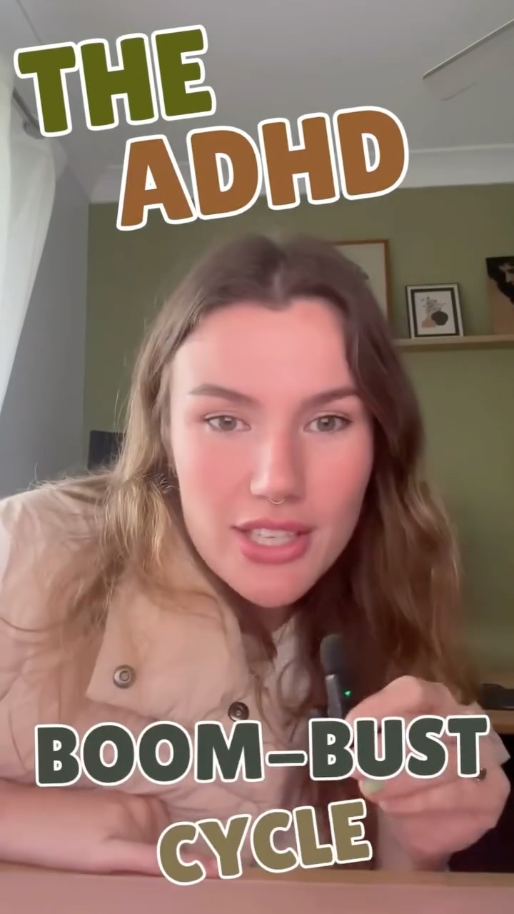 The ADHD "Boom-Bust" cycle is one of the quickest routes to chronic burnout, yet so many of us are completely trapped in it.
It looks like this: You get a sudden burst of dopamine and energy (the Boom). You feel unstoppable, so you try to do everything at once: you clean the entire house, finish all your work, reply to every message, and overcommit your schedule.
But because ADHD brains struggle to regulate output, you completely override your body’s actual energy limits.
Then comes the inevitable crash (the Bust). You hit a wall of intense executive dysfunction, deep physical exhaustion, and brain fog where even opening an email feels impossible.
The biggest mistake is treating the "Bust" phase as a personal failure or laziness. It’s not. It’s the direct physiological consequence of the Boom.
Breaking this cycle isn't about trying harder or forcing yourself to be consistent. It’s about learning how to recognise when you are in a "Boom" and intentionally capping your energy before you run your battery down to zero.
You don’t have to empty the tank just because it feels full right now. 🧠🔌
#UnfurlPsychology #NeurodivergentTherapy #ADHDBurnout #BoomBustCycle #ExecutiveDysfunction #NervousSystemRegulation #ADHDTotalBurnout #AdultADHD