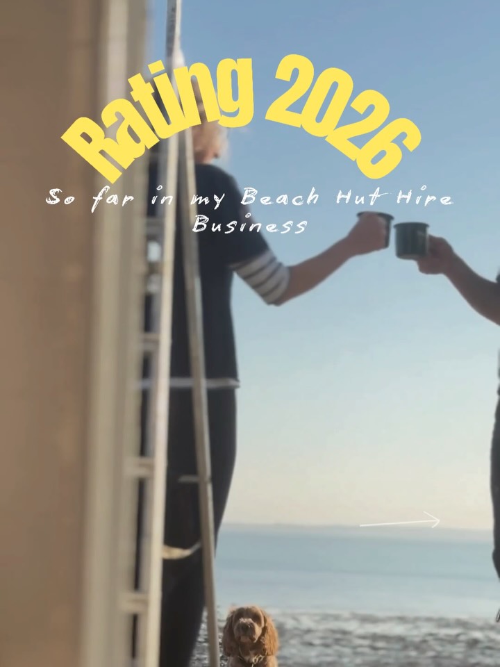 I can't quite believe we're already halfway through the year.✨
So I thought I'd share some of the real-life highs and lows of running my little beach hut hire business.
From a soggy start to the hottest of heatwaves in June... it's certainly been a rollercoaster.
Stick around if you'd like to see what the second half of the year has in store.✨
Jo xx
#beachhuthire #beachhuts #thesummerreset2026 #frinton #mersea