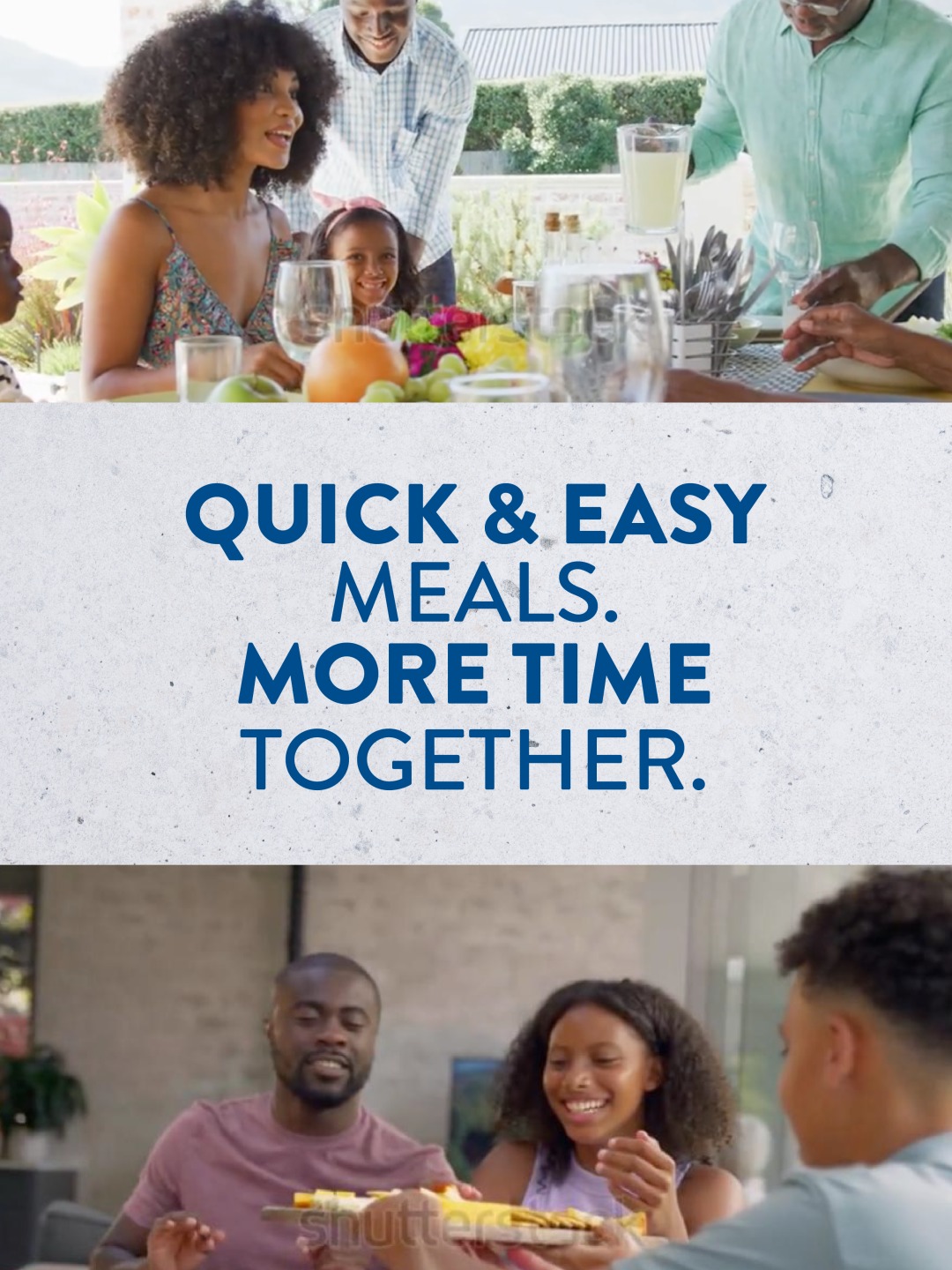 Quick & Easy Meals: More time together. From weeknight dinners to weekend get-togethers, every shar…