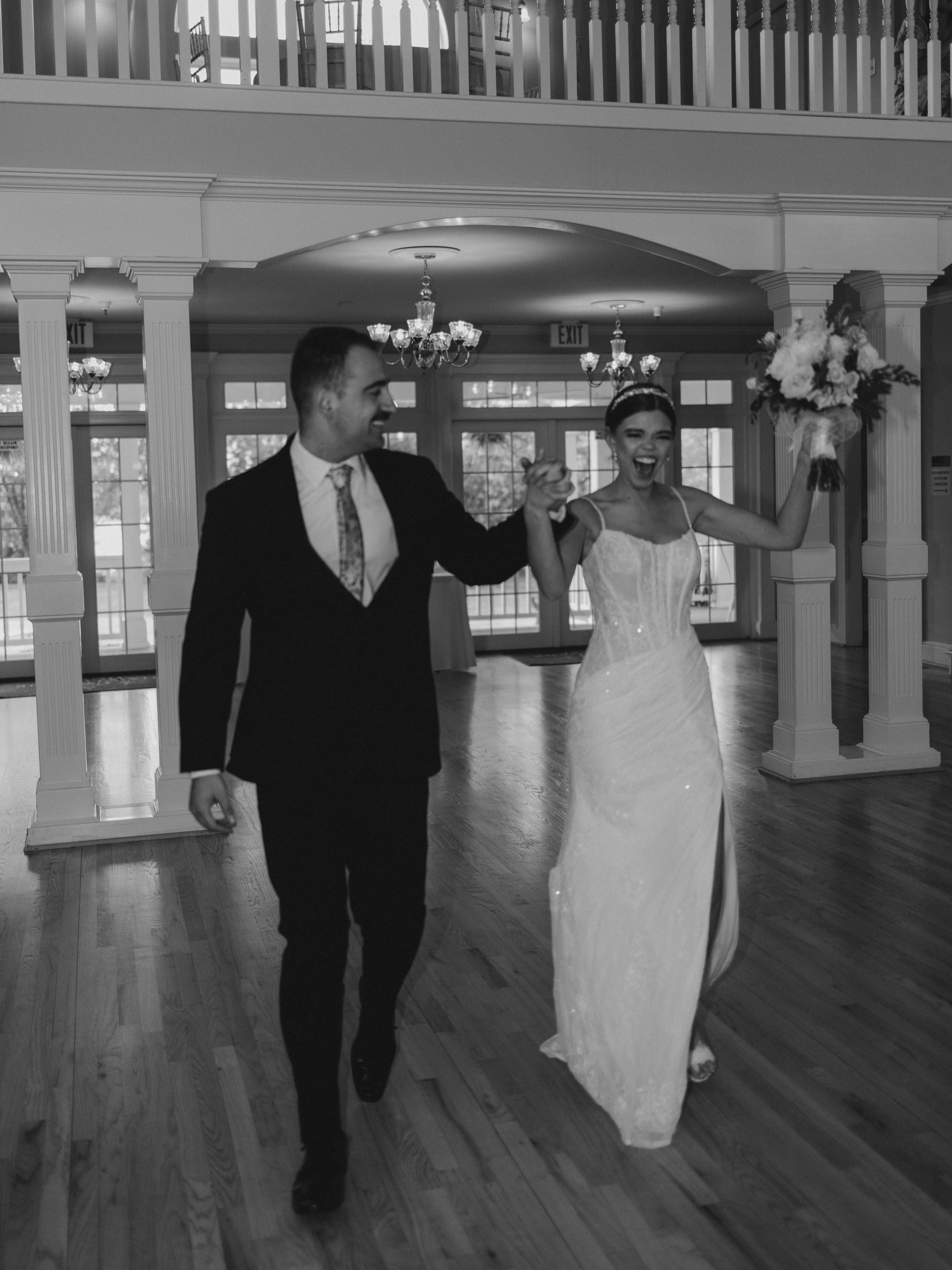The new Mr and Mrs ✨🥂🪩
-
Wedding Coordinator - @waldweddings
Venue - @thehawthornehouse
Photographer - @crafted_captures
Videographer - @secondexperiencefilms
Florist - @inthegardenfloraldesigns
Hair/Makeup Artist - @naturallyyouartistry
DJ - @platinumdjkc
Caterer - @brancatoscatering
-
#weddingday #grandentrance #mrandmrs #hawthornehouse