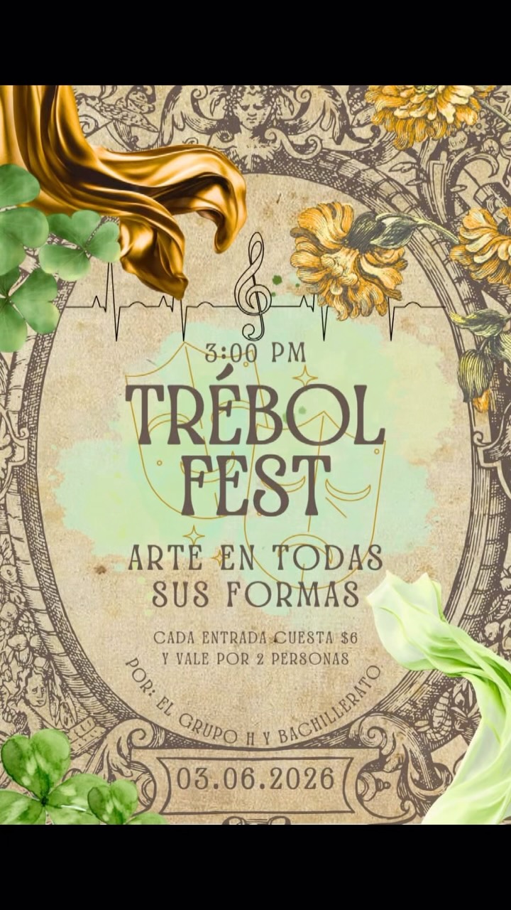 🎨 ¡Mañana es el gran día: Bienvenidos al Trébol Fest!
El arte, la música y la expresión se toman nuestro espacio. Mañana viernes nos encontramos para vivir una jornada inolvidable llena de talento y creatividad en el Trébol Fest: Arte en todas sus formas.🎭
Este festival tan especial ha sido planificado, diseñado y organizado con muchísimo esfuerzo y autonomía por nuestros estudiantes del Grupo H y Bachillerato. Es la oportunidad perfecta para encontrarnos, apoyar su talento y disfrutar de la cultura en comunidad. ¡No se lo pueden perder!
📌 Todo lo que necesitas saber:
⏰ Hora de encuentro: 3:00 PM
🎟 Valor de la entrada: $6 (¡Y vale para 2 personas, así que aprovecha y ven en compañía!)
🎸 ¿Qué vivirás? Música en vivo, teatro, expresiones artísticas y toda la vibrante energía de
nuestros jóvenes.
“El arte es una de las expresiones más altas del espíritu humano...”
¡Vengan a ser testigos de cómo nuestros estudiantes liberan todo su potencial creativo!
👇 Déjanos un 💚 en los comentarios si ya tienes tu entrada lista y etiqueta aquí abajo a la
persona que te va a acompañar mañana. ¡Nos vemos a las 3:00 PM!
#TrébolFest #ArteEnTodasSusFormas #ComunidadMontessori #GrupoHyBachillerato
#Quito ExpresiónArtística TalentoMontessori ArteYEducación