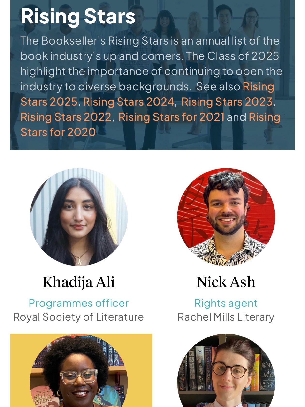 Congratulations @nick.ash1 RISING STAR!
We have LONG known Nick is an absolute star but so thrilled to have this @_thebookseller validated!
Nick is our amazing international agent; multi-lingual, curious about the world, and passionate about meeting and understanding people from other cultures, along with being the most keen reader and author advocate, Nick is everything that makes a perfect international agent. Currently he’s on an epic month long Asian trip, involving the Beijing bookfair, Japan and Korea. Every day our whatsapp is buzzing with his new deal updates from the publishers he is meeting there.
Along with our (also award winning) Rights Director @alexacliff Nick not only represents our clients for translation, but also handles rights for the authors of six other prestigious agencies.
Ensuring our authors find their readerships in as many languages as possible has always been at the heart of what we do at RML - to a Japanese publisher and a Japanese reader, their edition of our book is the primary one - and thus the care we give to agenting our authors in all countries is the same.
Publishing contracts sometimes describe ‘translation rights’ as ‘subsidiary’. There is nothing subsidiary about the work done by Nick, Alex and all the agents who enable books to transcend borders and connect people across our increasingly divided world. It is one of the most important things our industry does, and something that we should protect at all costs.
And what better way to celebrate than from up a Korean mountain…. literally a Rising Star ⭐