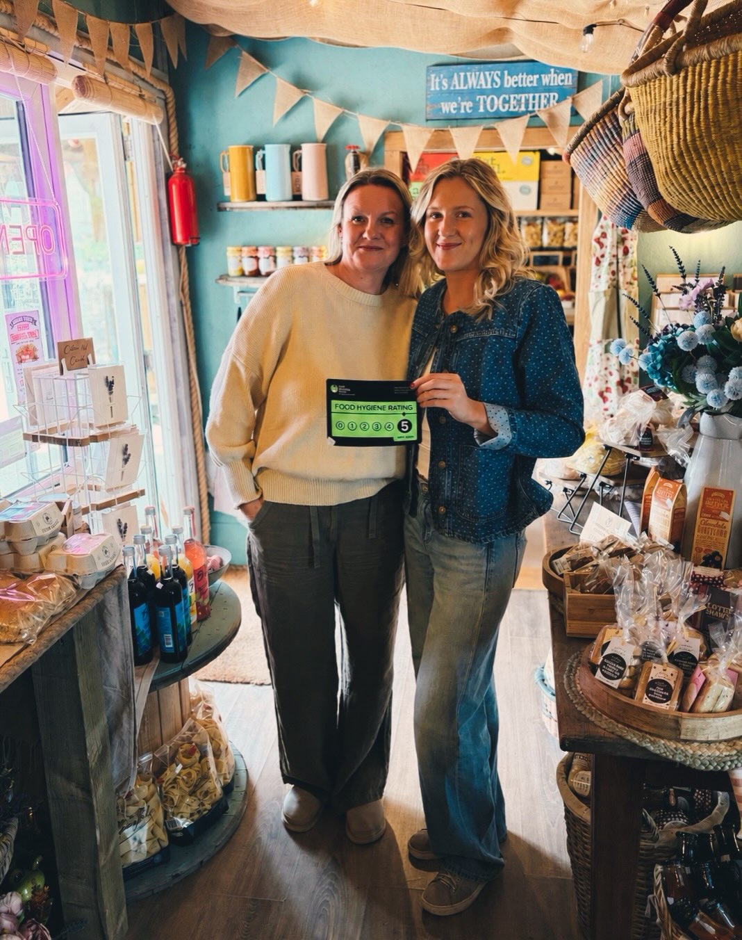 We’re so happy to share another 5 star result ⭐⭐⭐⭐⭐
Following our food hygiene inspection this morning, we’ve been awarded a 5-Star Food Hygiene rating.
We work hard every day to make sure our shop is a place you can trust, where cleanliness, food safety, and quality always come first. Receiving this 5-star rating means so much to us, and we’re incredibly proud.
A big thank you to all of our lovely customers for your continued support 💛
Nina & Macey @ Cellar 41