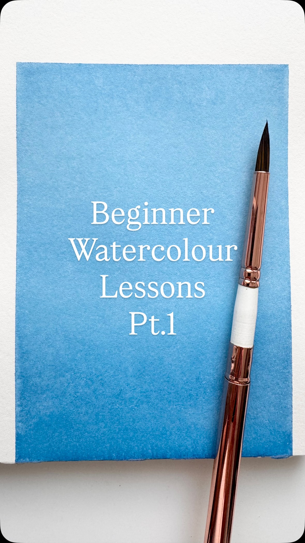 For the month of July, I’ve created 31 videos on my YouTube channel of beginner watercolour lessons with a fun summer twist for World Watercolour Month! On day 1 I showed you how to create the perfect flat wash! For more, longer and real time tutorials check out my YouTube channel now! Don’t forget to subscribe, and join the challenge for the month of July! All you have to do is simply follow the videos on my YouTube channel at your own pace! Check the links in my bio for more information! Happy painting!