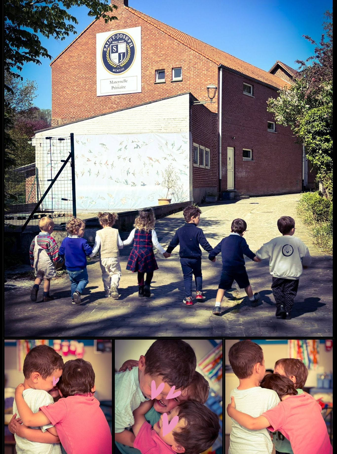 À Saint-Joseph, l'amitié s'apprend et se vit dès les premières années.
Entre les éclats de rire, les câlins spontanés, les jeux partagés et les petites mains qui se cherchent pour partir en promenade, nos élèves de maternelle découvrent chaque jour la joie d'être ensemble.
Ils apprennent à partager, à attendre leur tour, à consoler un copain, à célébrer les petites victoires des autres… autant de gestes simples qui construisent de belles personnes.
Parce que grandir, ce n'est pas seulement apprendre à compter ou à écrire ! C'est aussi apprendre à prendre soin les uns des autres ❤️.
Et qui sait… parmi ces petits visages se cachent peut-être des amitiés qui dureront toute une vie ✨
#amitie #maternelle #maternelles #prendresoindesautres #ecoleprimaire #ecolematernelle #viescolaire #ecolesaintjosephohain #ecolesaintjoseph #ecolestjosephohain #ecolestjoseph #ecoleohain #ecolelasne #ecolesdubrabantwallon #vivrealasne