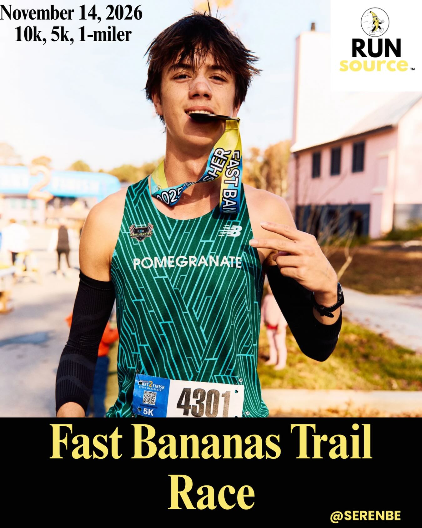 The trails are calling! Fast Bananas Trail Race at Serenbe is the perfect mix of adventure, challenge, and fun. Whether you’re racing for time or just soaking in the scenery, this is a run you won’t forget.
Tag your running buddy and sign up before spots disappear!
#Trailrace #Fastbananastrailrace #TrailraceSerenbe #runatl #runninglife