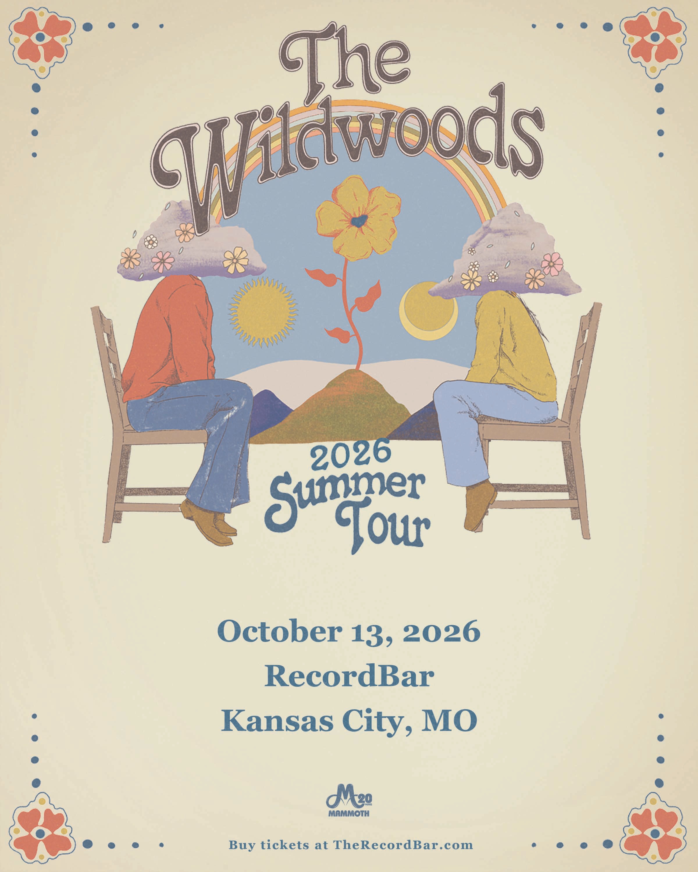 Just Announced: @thewildwoods at @recordbar on October 13!
Tickets are on sale Friday at 10am on Ticketmaster.