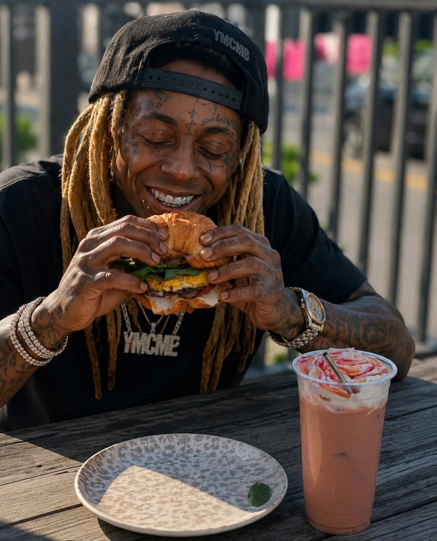 Lil Wayne squeezed in a trip to the bakery for breakfast this morning despite skipping his show last night 🤷♀️
While visiting Maine, a stop at the bakery is a must! 😄