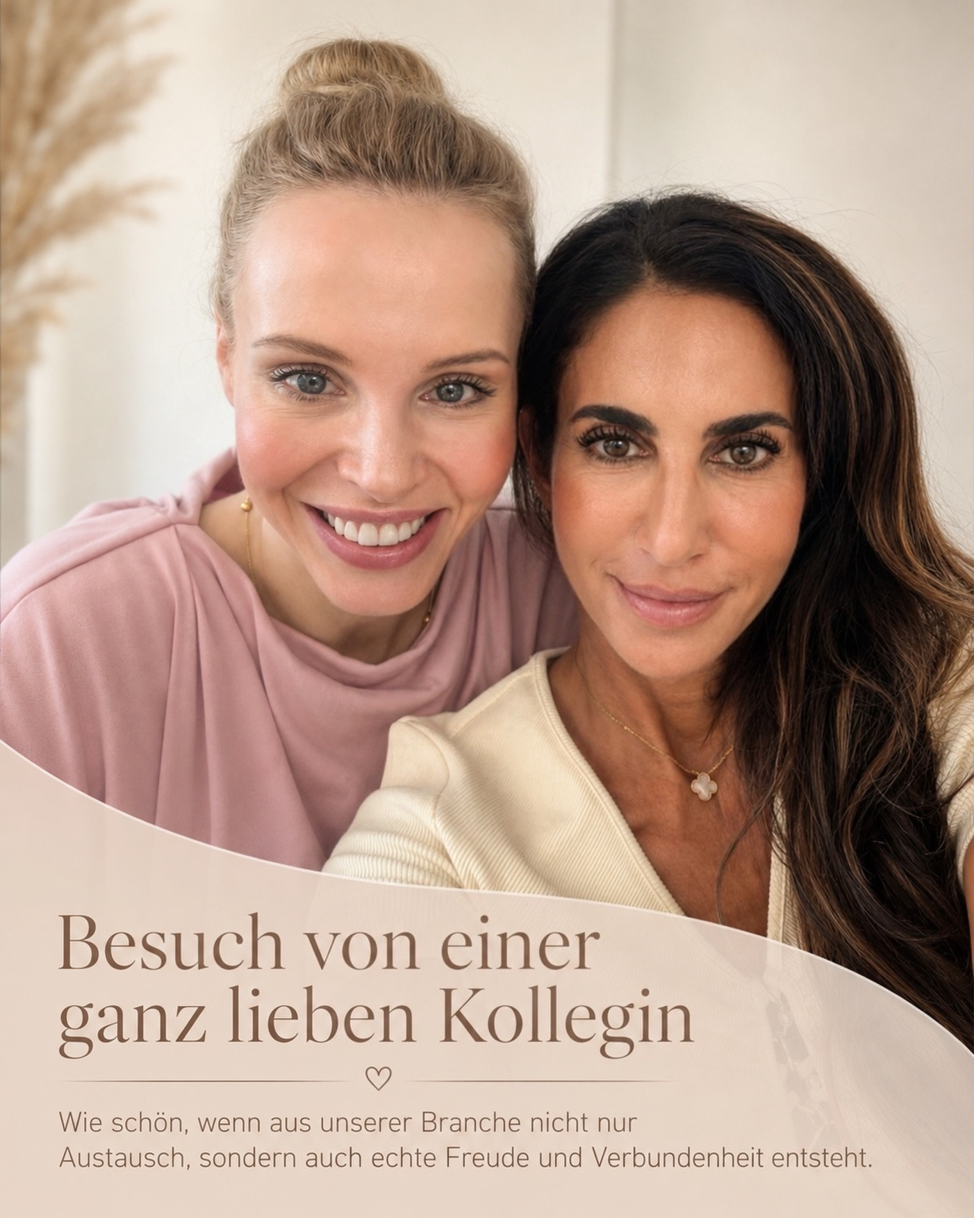 Heute hatte ich Besuch von meiner lieben Kollegin @bianca.groesser 🤍
Ich finde es einfach schön, wenn man sich in der Branche austauschen kann — unkompliziert, ehrlich und mit Freude an dem, was wir tun.
Gerade in der ästhetischen Medizin ist guter Austausch unter Kolleginnen so wertvoll. Man lernt immer dazu, bekommt neue Impulse und merkt: Es geht auch miteinander statt gegeneinander.
Liebe Bianca, schön, dass du da warst — ich habe mich sehr gefreut. 🤍
#ästhetischemedizin #kolleginnen #austausch #skinembrace #minimalinvasiv