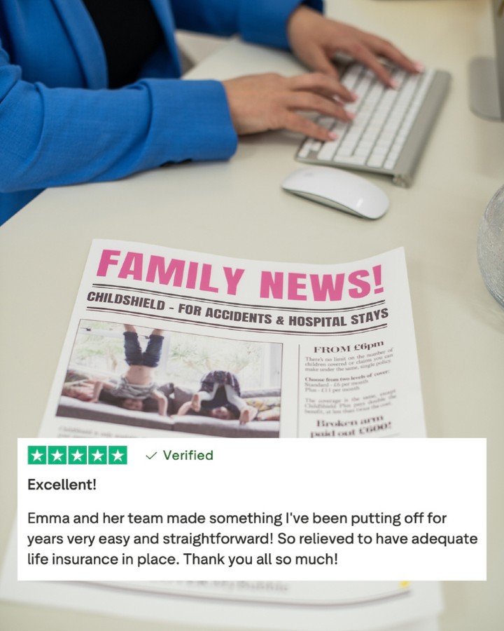 This is exactly why we do what we do 💗
So many people tell us they've been meaning to sort their life insurance for months... sometimes years.
Life gets busy. Work happens. Children happen. The to-do list gets longer.
The good news? It doesn't have to be complicated. A quick chat is often enough to understand your options and get the ball rolling.
Thank you for trusting us to help protect your family, and thank you for taking the time to leave such a lovely review 💙🌈
#familylife #ukparents #workingparents #peaceofmind #familyfirst