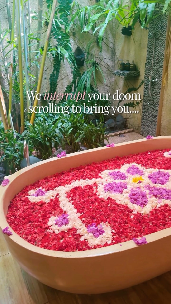 You are welcome.
Now breathe. Put your shoulders down. Unclench your jaw.
This was taken on my last trip to Bali. In 6 days I go back. Except this time I am not leaving.
If your soul just did a little thing reading that, same.
She is ready. And honestly so am I. 🌸
#flowerbath #sacredrituals
#intentionalliving
