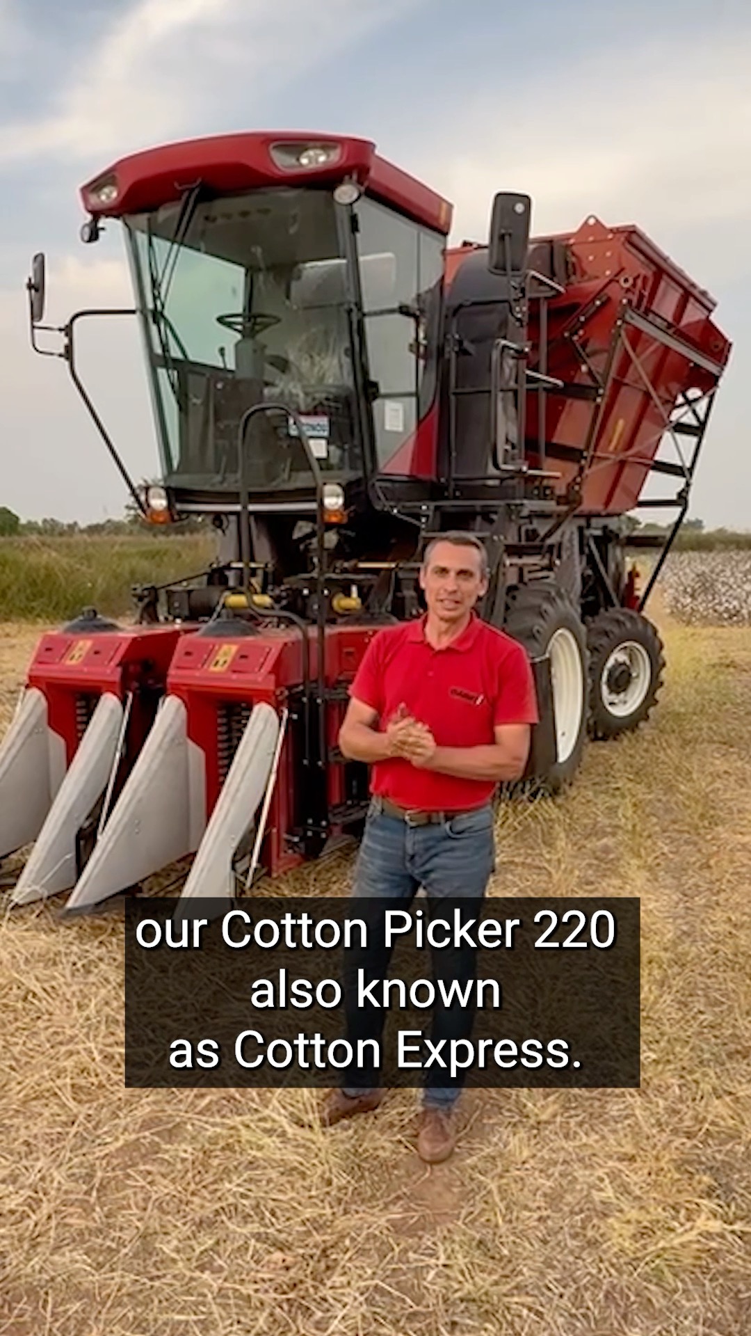 Our Product Specialist, Thomas Lecroc, takes us through this walkaround to explore more features of the Cotton Express 220. In this chapter, we take a closer look at the two-row system.
For more information about this machine, contact the closest distributor: https://ow.ly/y52G50SjJrZ