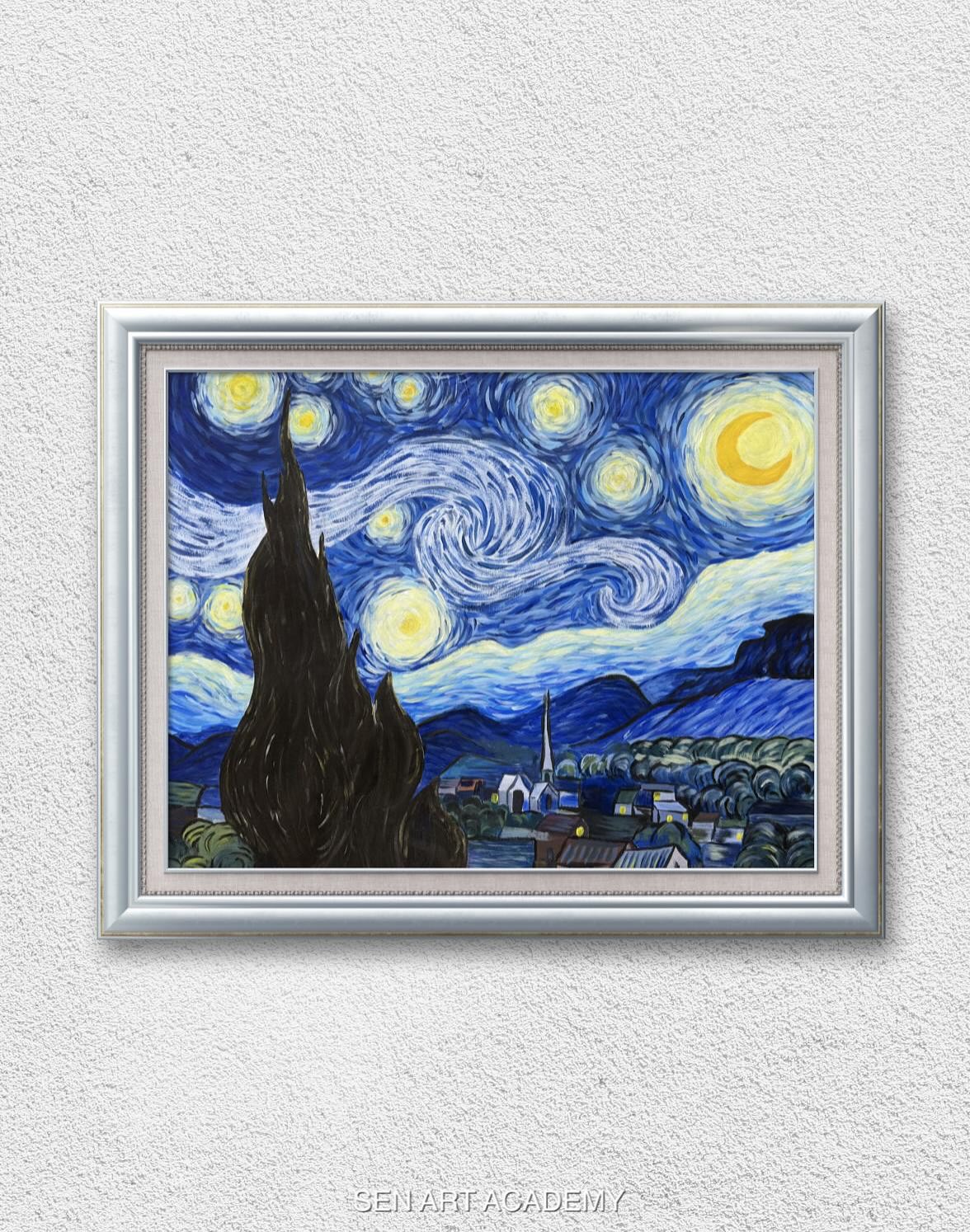 A Night Under Van Gogh‘s Sky 🌌✨
One painting. Endless inspiration.
In our Color Class, students recreated Van Gogh’s iconic The Starry Night while exploring expressive brushwork, color harmony, and composition. Every swirling stroke became an opportunity to understand how artists use color and movement to tell a story.
Beyond painting a famous masterpiece, students learned to observe, experiment, and express emotion through acrylics—building strong artistic foundations while discovering their own creative voice.
At SenArt, we believe studying the masters isn‘t about copying—it’s about learning to see the world through an artist‘s eyes. 🎨💙
🎨🎨🎨
LEARN ART, SEN ART.
(all the drawings and paintings show on our ins are create by our art tutor or student)
#artnewzeland #art #artstudy #artstudio#artworld #artauckland #artist #artclass #artcourse #artistsoninstagram #artnz #nzart #artteaching #artwork #artstudent#artacademy #artstudio #auckland #artstudent#studentwork #artist #artlover