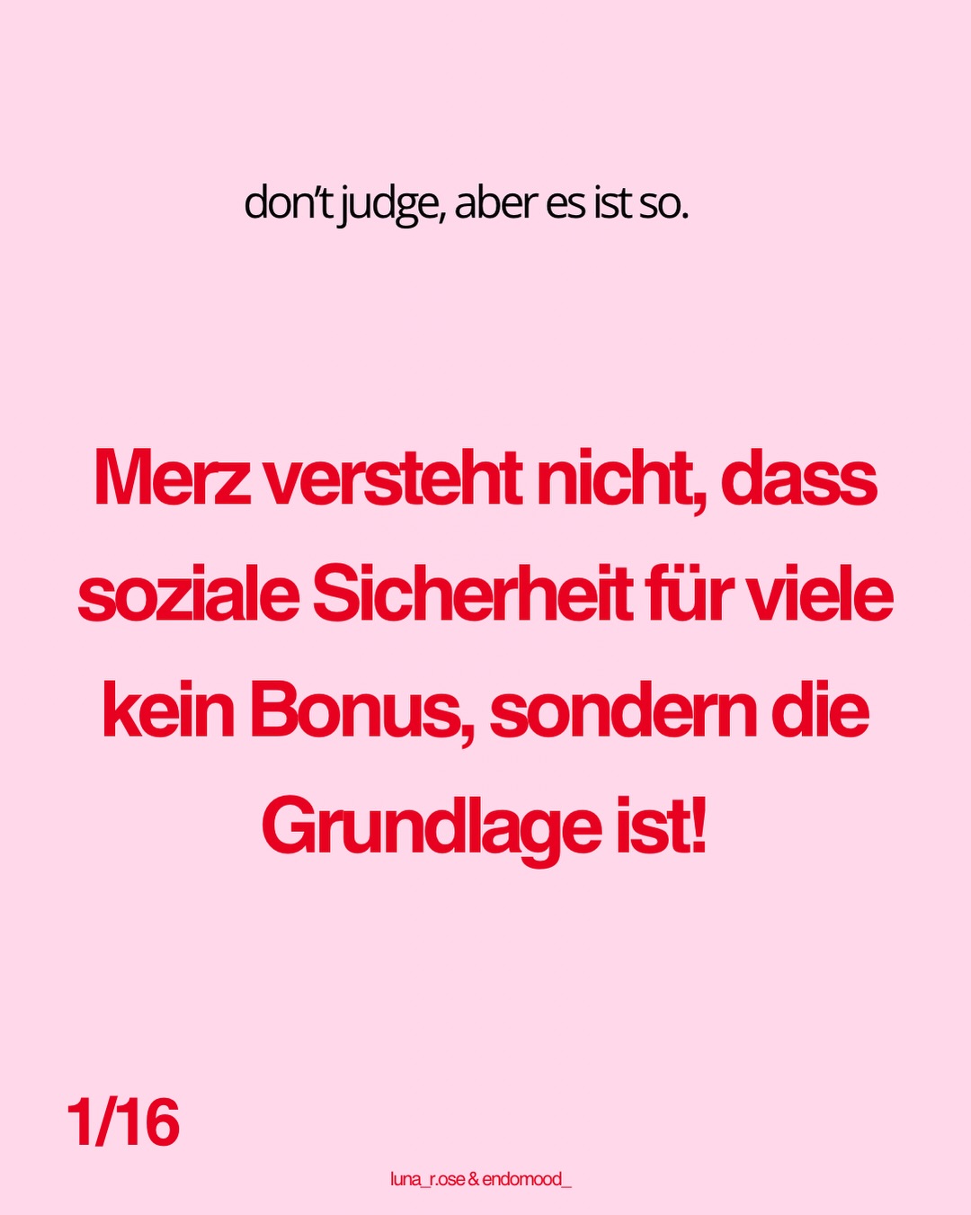 Als Merz, hasst du keine Ahung, wie es der Mehrheit geht, leider. Und insbesondere die GESUNDHEITSTHEMEN liegen ihm nicht besonders gut. Seine Reformen, lösen bei uns Angst und Panikattacken aus, denn sie sind fernab von unserer Realität als chronisch Kranke, als Frau.
@bundeskanzler
#bundeskanzler #krankheit #periode #chronischkrank #quotes