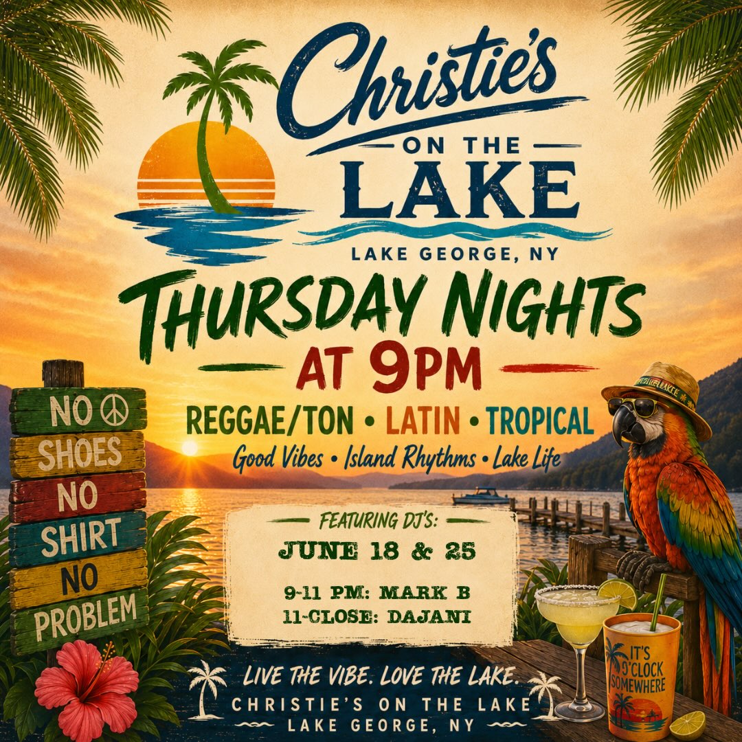 We’re back at it again tonight at @christiesonthelake with our guy Marky Mark and guest DJ @dj_dajani no cover and only good vibes! #allwedoisepic