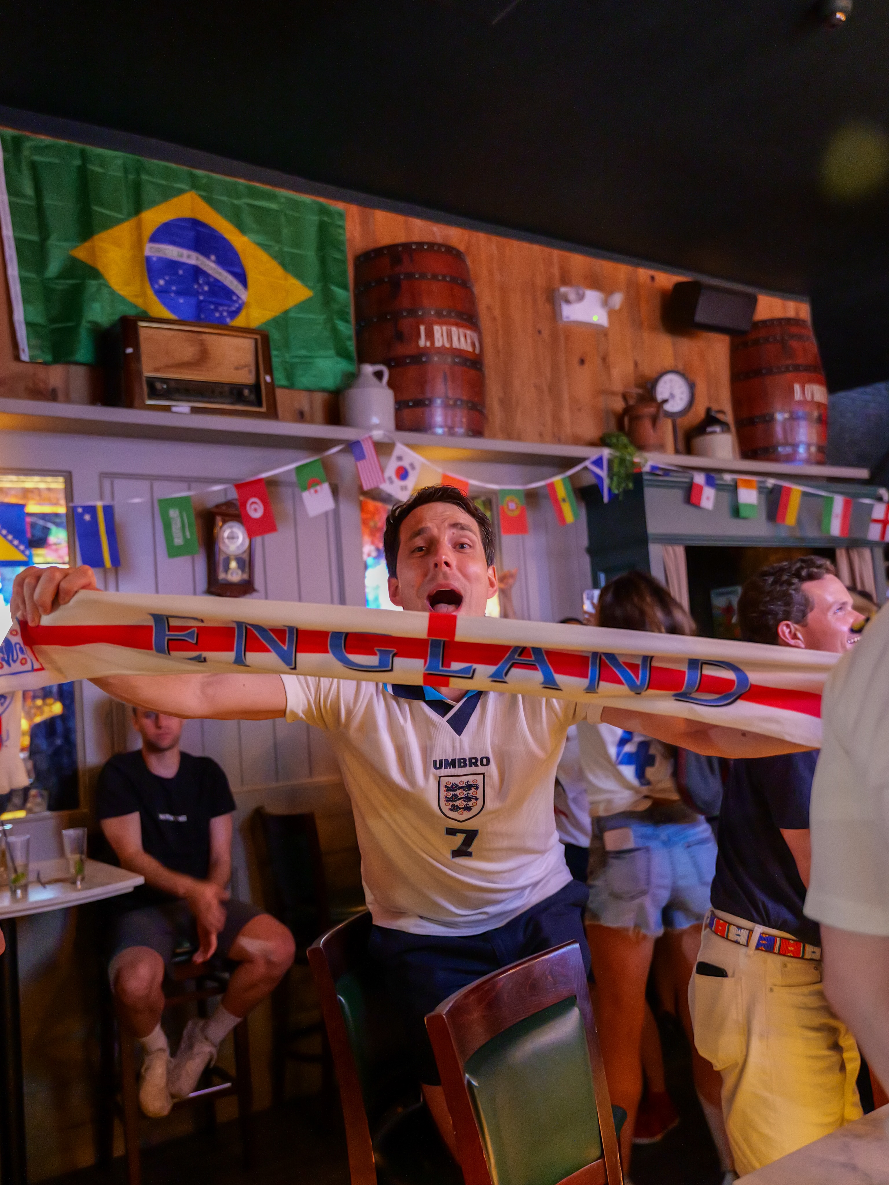 Still not over this crowd. 🏴🔥
A look back at England vs Mexico… what a night. Now we go again this Saturday as England take on Norway in the quarter-finals. ⚽️
Same place. Same noise. One step closer.
IT’S COMING HOME. 🏆🏴
#ItsComingHome #EnglandFans #WorldCup2026 #FiDi #LondonAndMartin