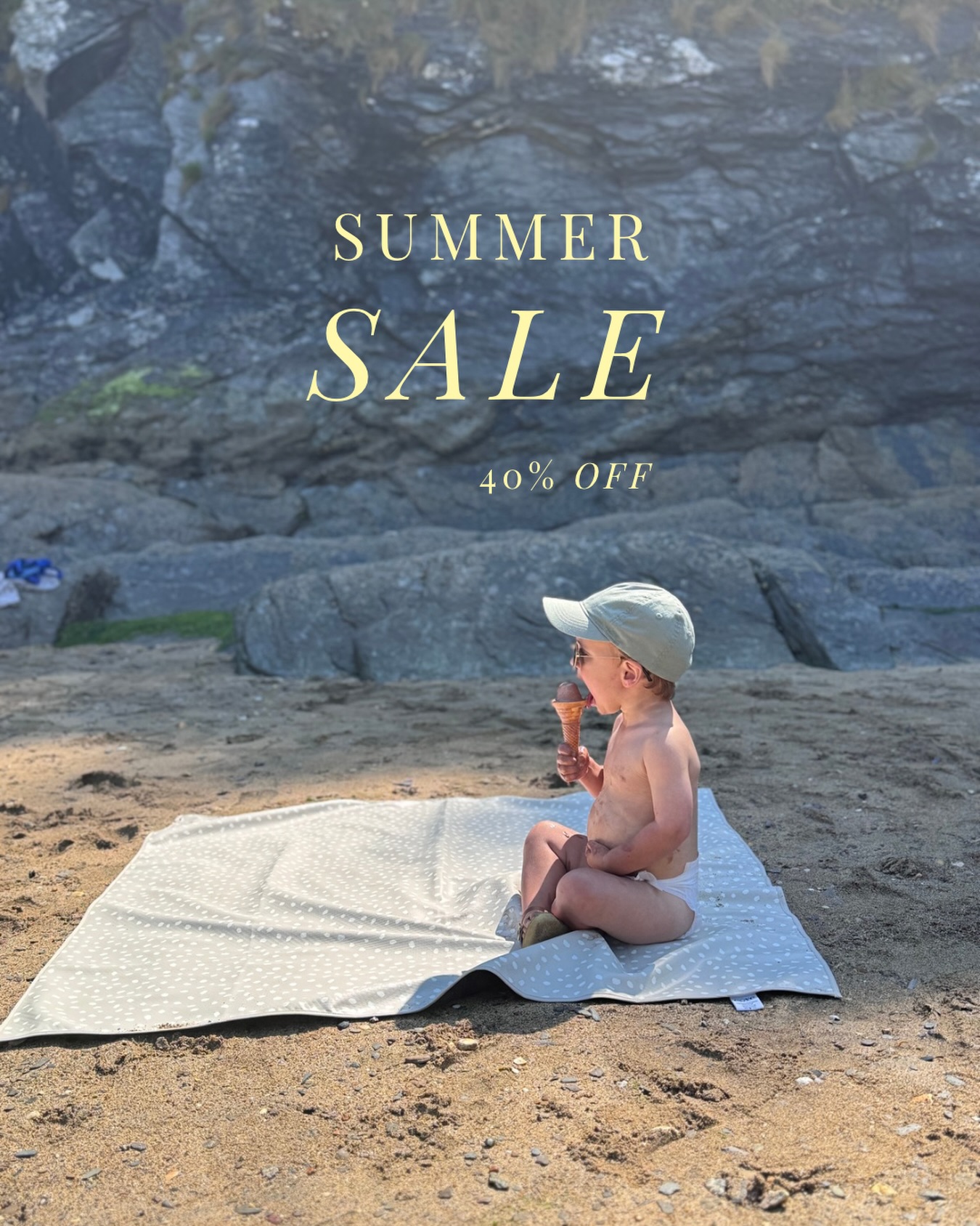 The biggest Summer sale is live!! 40% off everything ☀️