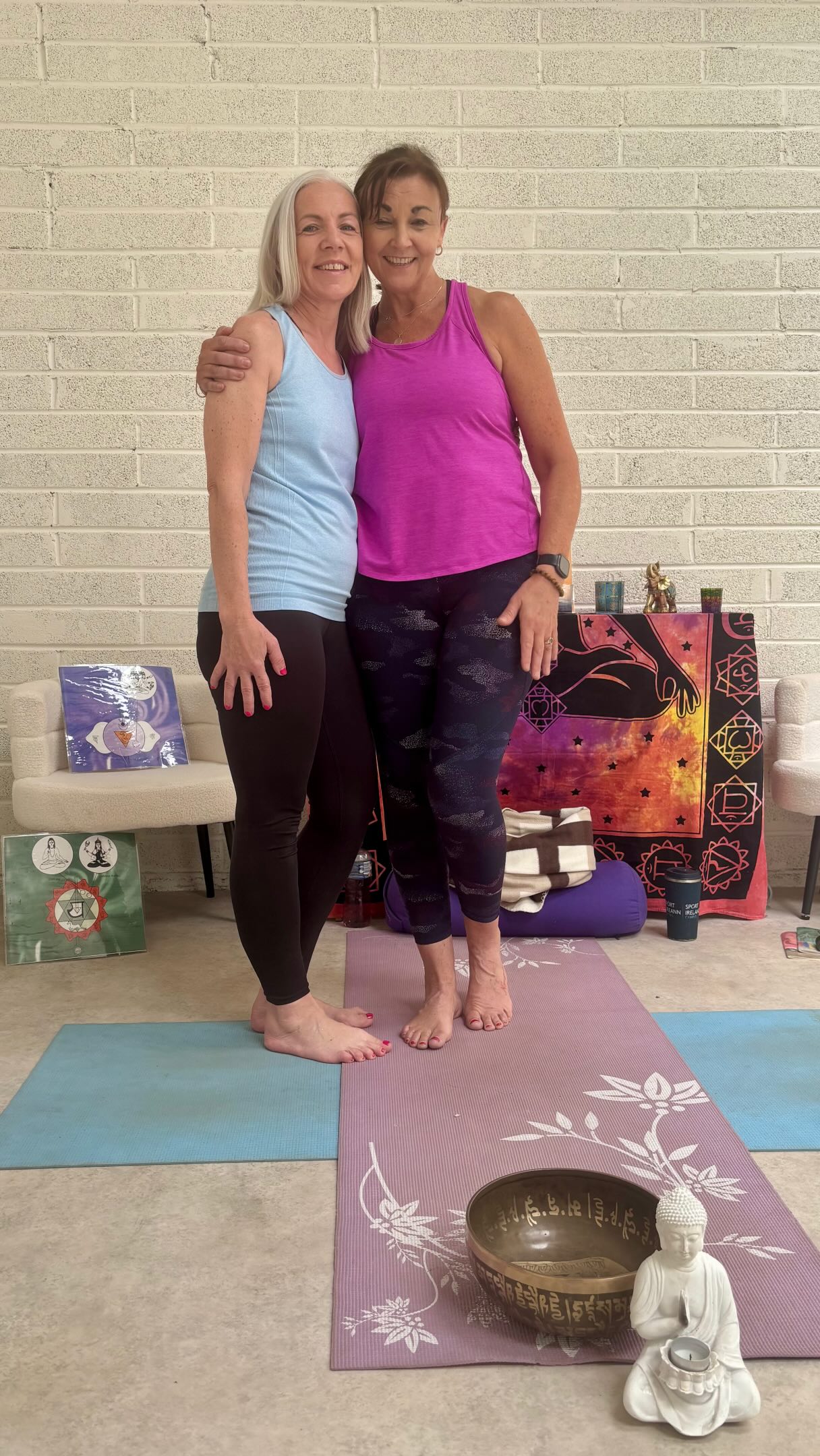 A fabulous Yoga & Meditation workshop in the @secretwarehousedublin with my wonderful friend and yoga teacher @june.crawley 💖
June has a wonderful way of making yoga accessible to everyone while bringing you on very deep relaxations with powerful breathwork 🌸
We never get the chance to get photos together so we did today with lots of laughter 😜🦋
#Yoga #breathwork #relaxation #wellbeing #junecrawley