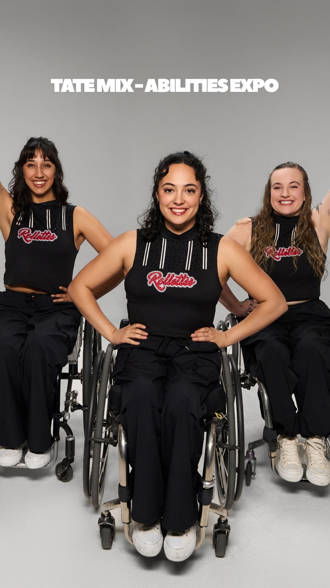 TATE MIX - one of our favorites - originally made for Carnival 2025 🖤😌
choreography by: @mrhamiltonevans 🕺
video by: @ficksterphotography 🎥
music: @tatemcrae 🎶
#tatemcrae #mix #rollettesdance #wheelchairdance #abilitiesexpo